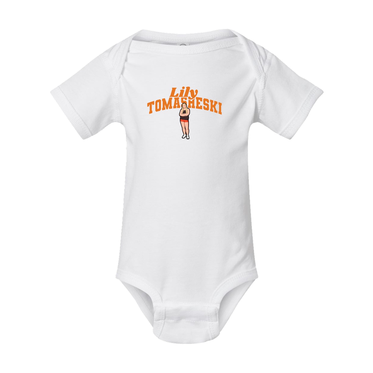 Baby Onesie — Signature Arch in White
