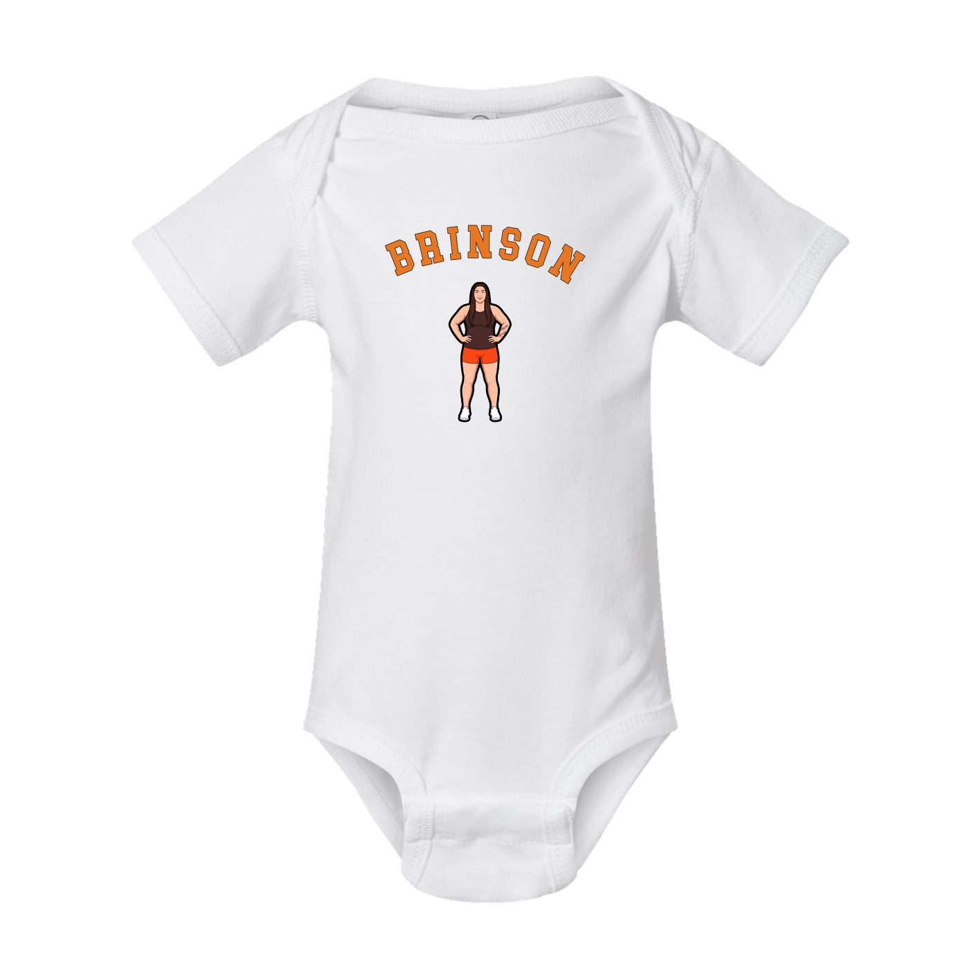 Baby Onesie — Shirsey Arch in White