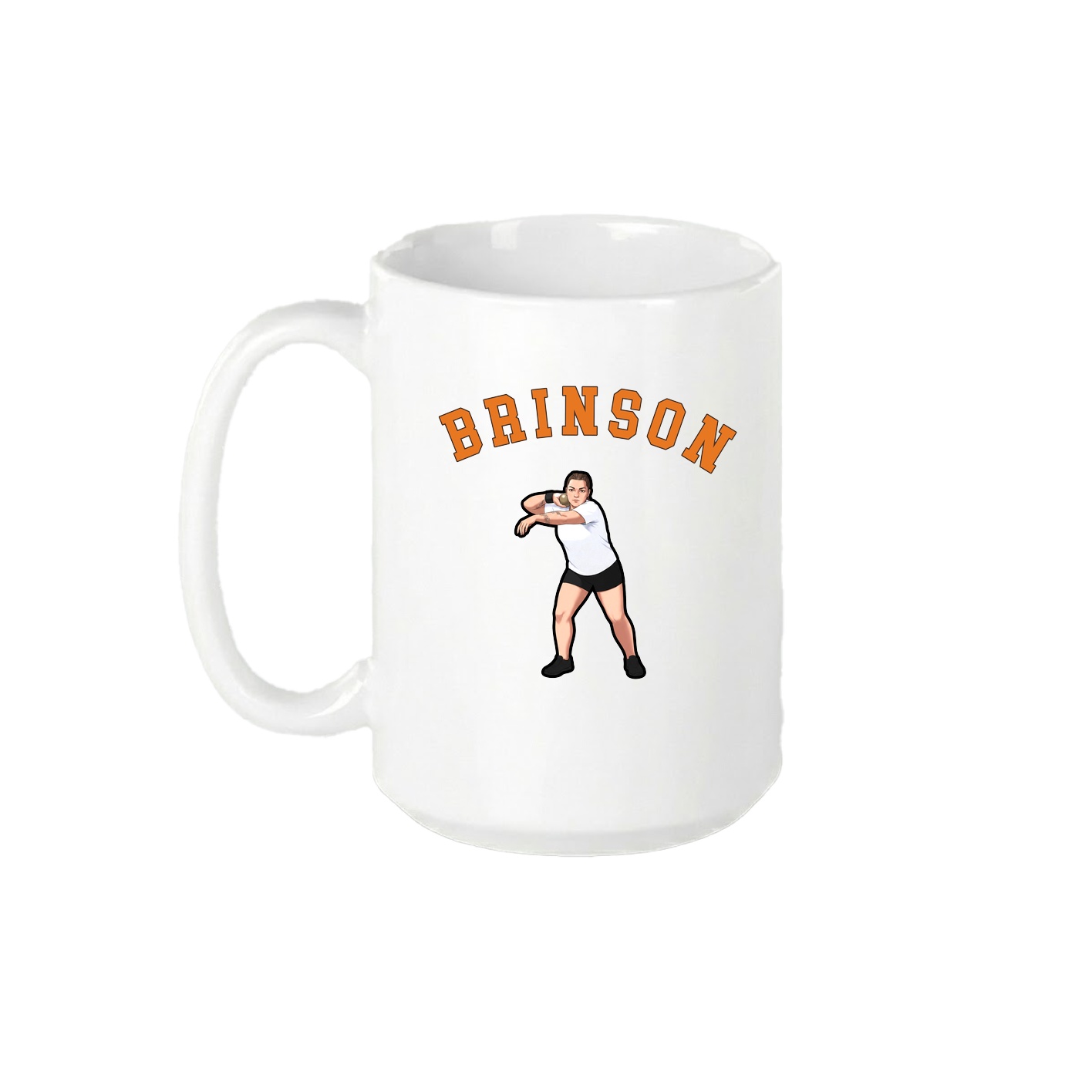 15oz Coffee Mug — Shirsey Arch in White