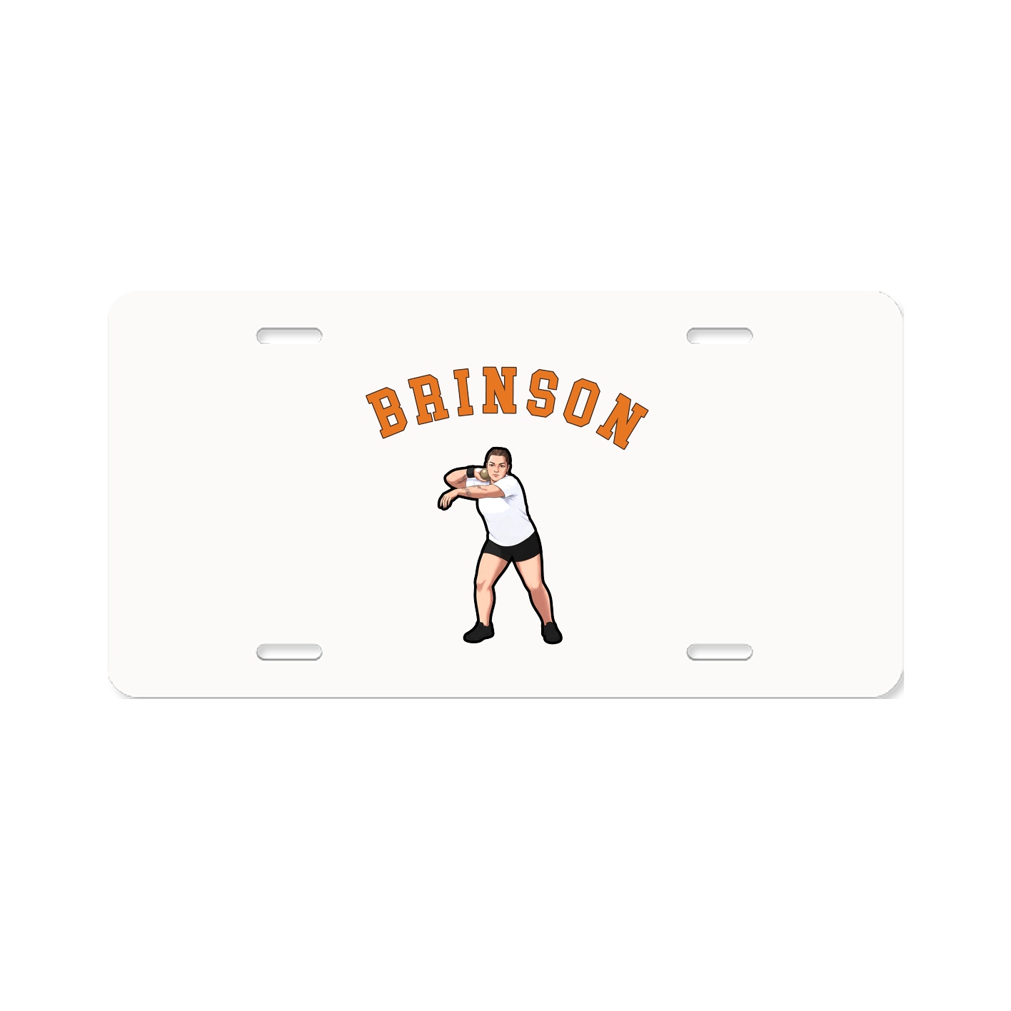 License Plate — Shirsey Arch in Classic