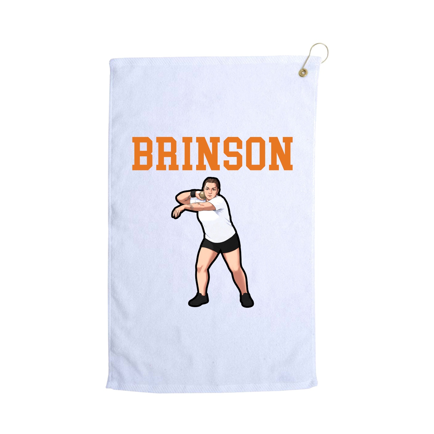 Golf Towel — Shirsey in White