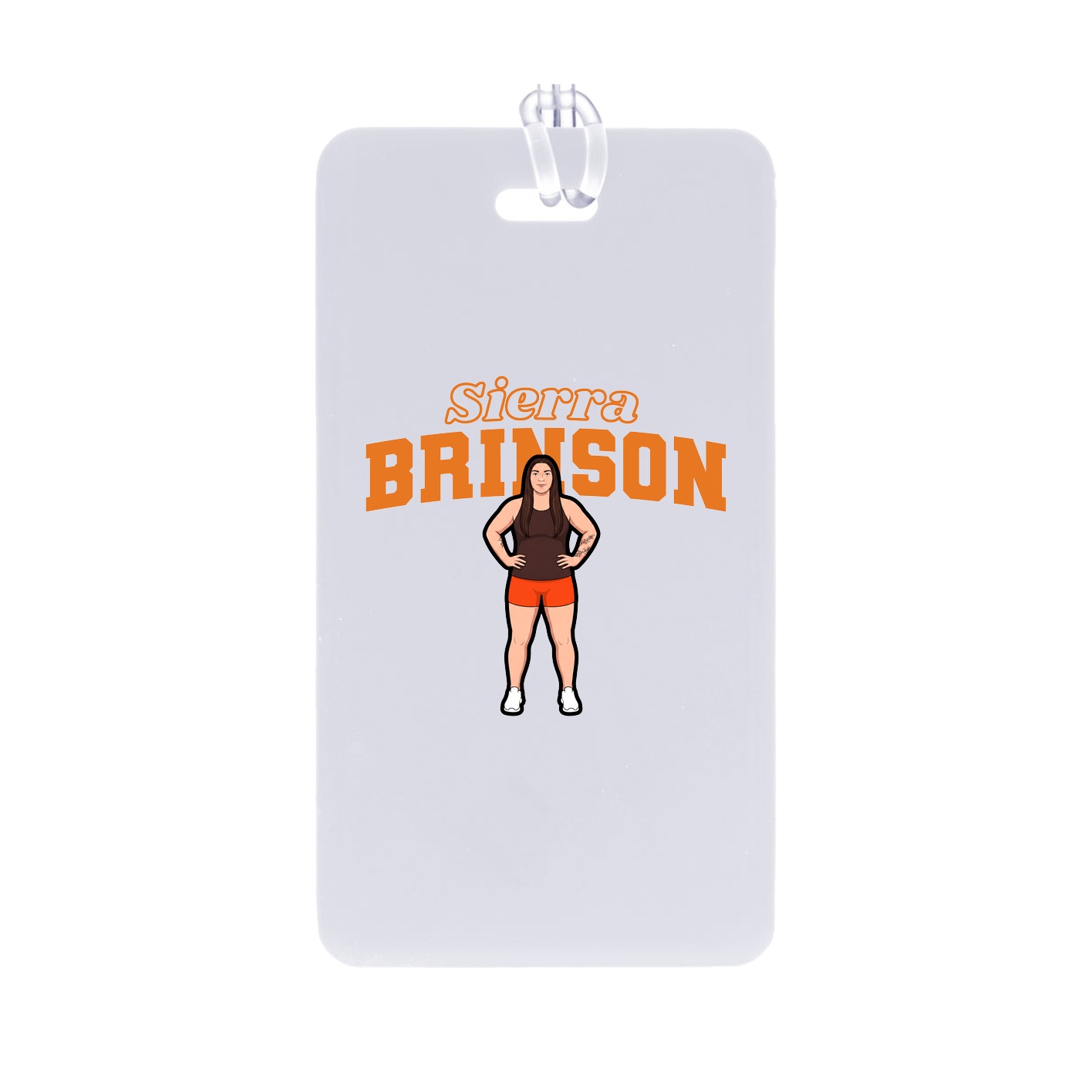 Bag Tag — Name Arch in Classic