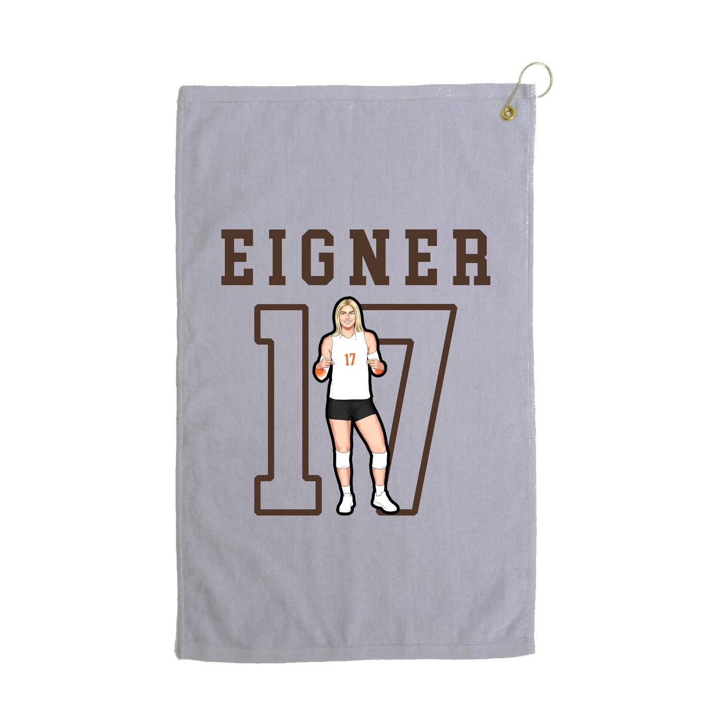 Golf Towel — Shirsey in Grey