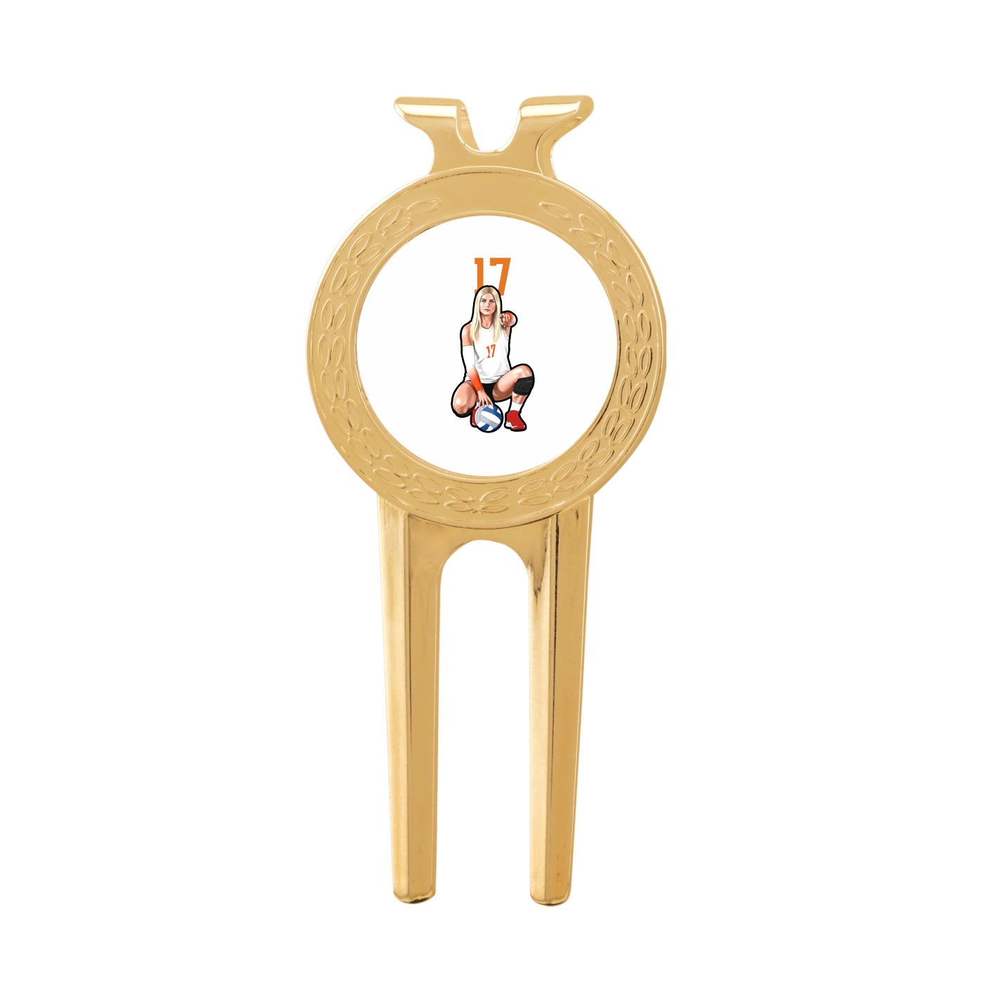 Divot Tool with Ball Marker — Number Top in Classic