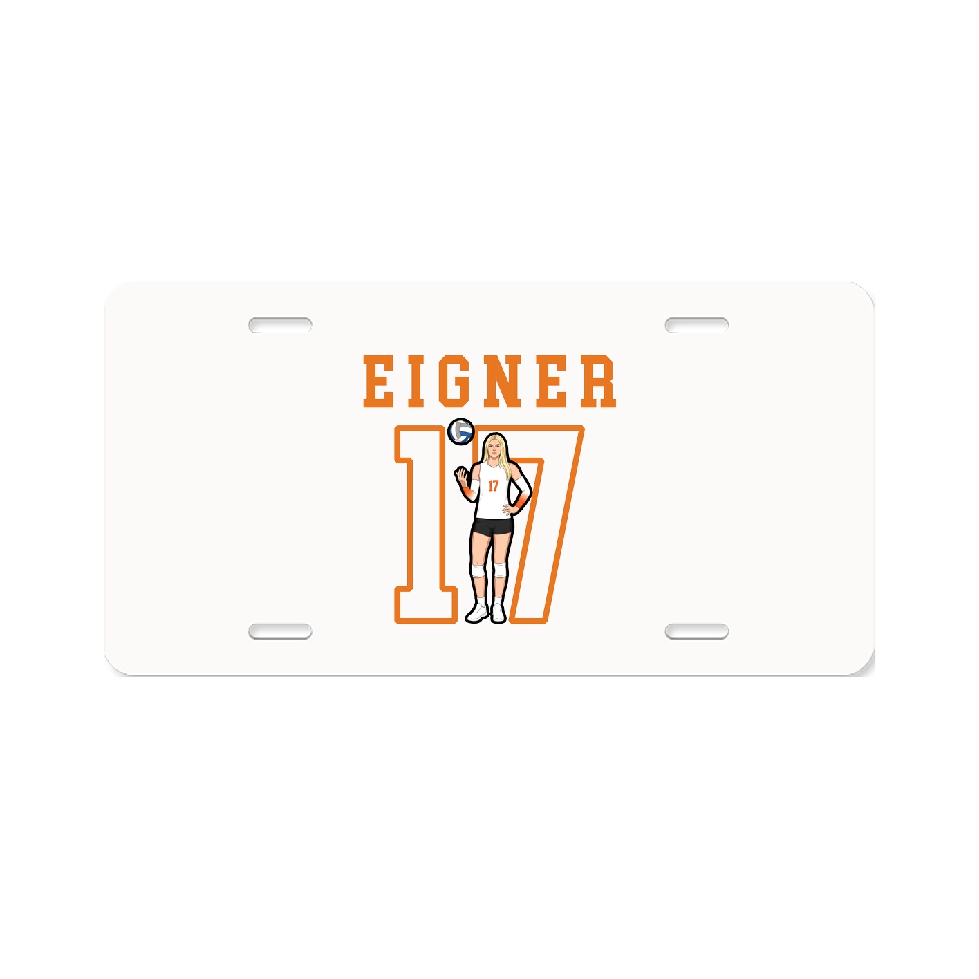 License Plate — Shirsey in Classic