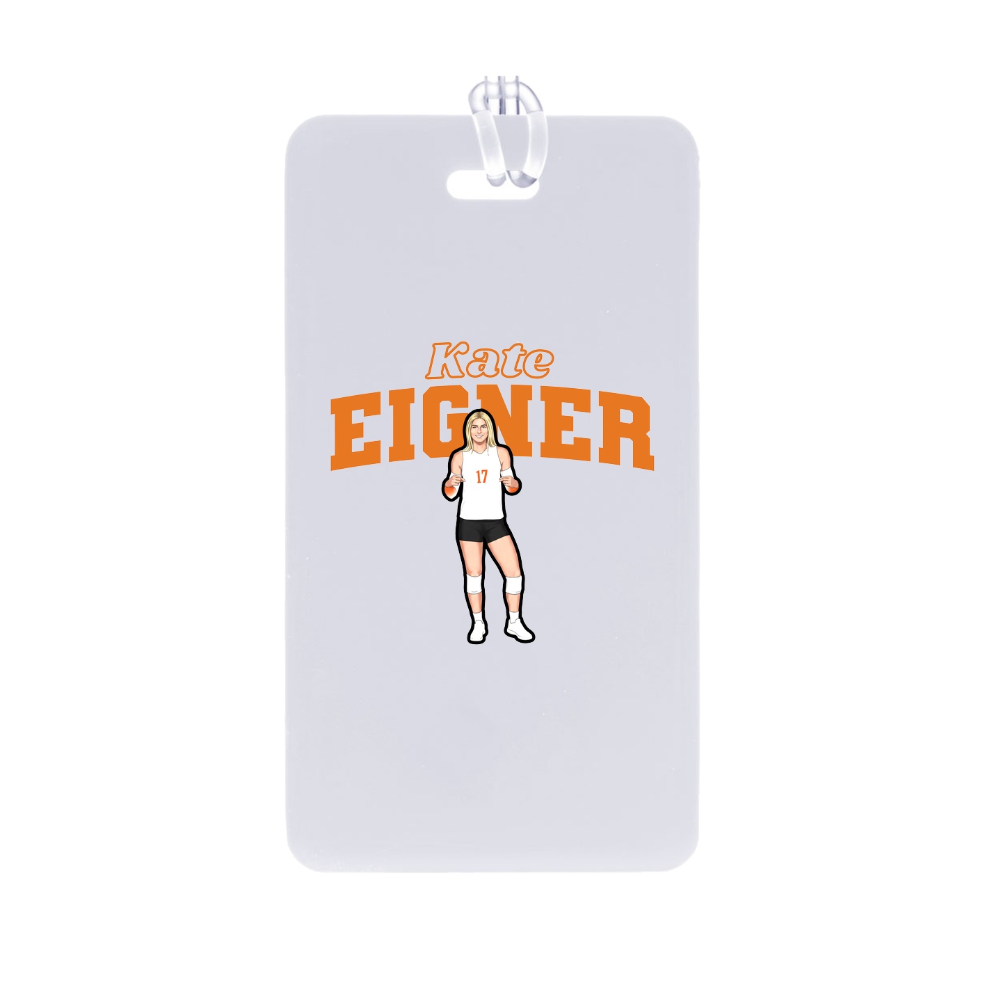 Bag Tag — Name Arch in Classic