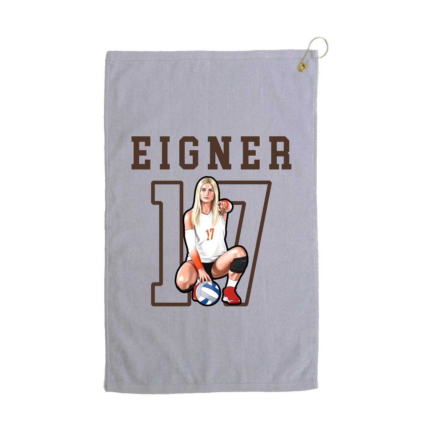 Golf Towel — Shirsey in Grey