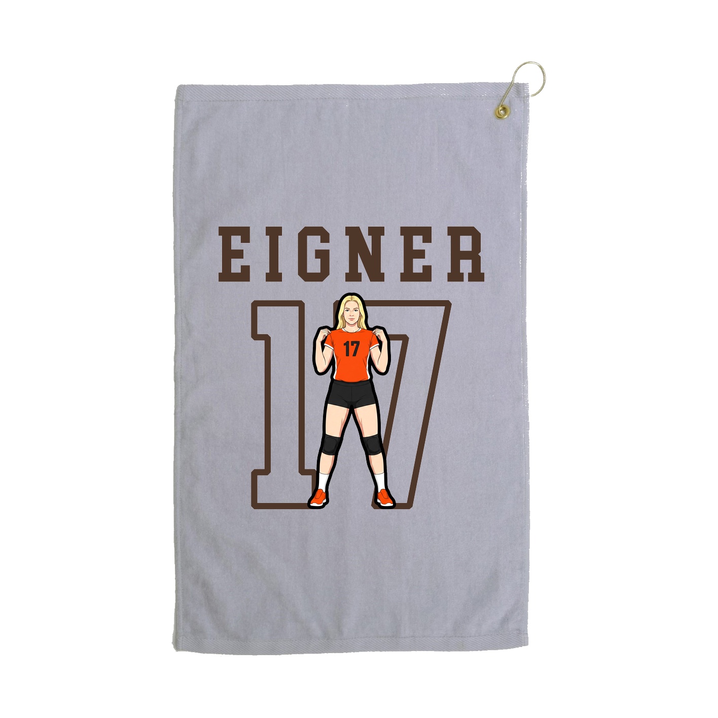 Golf Towel — Shirsey in Grey