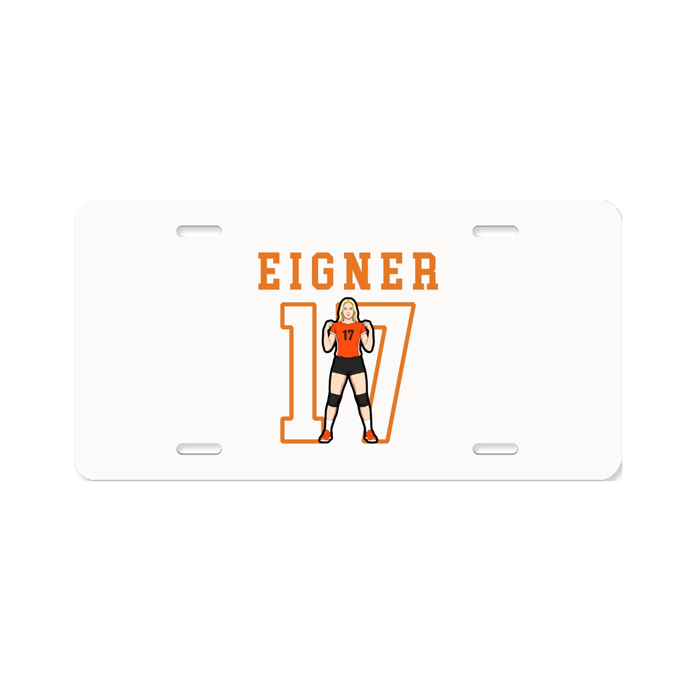 License Plate — Shirsey in Classic