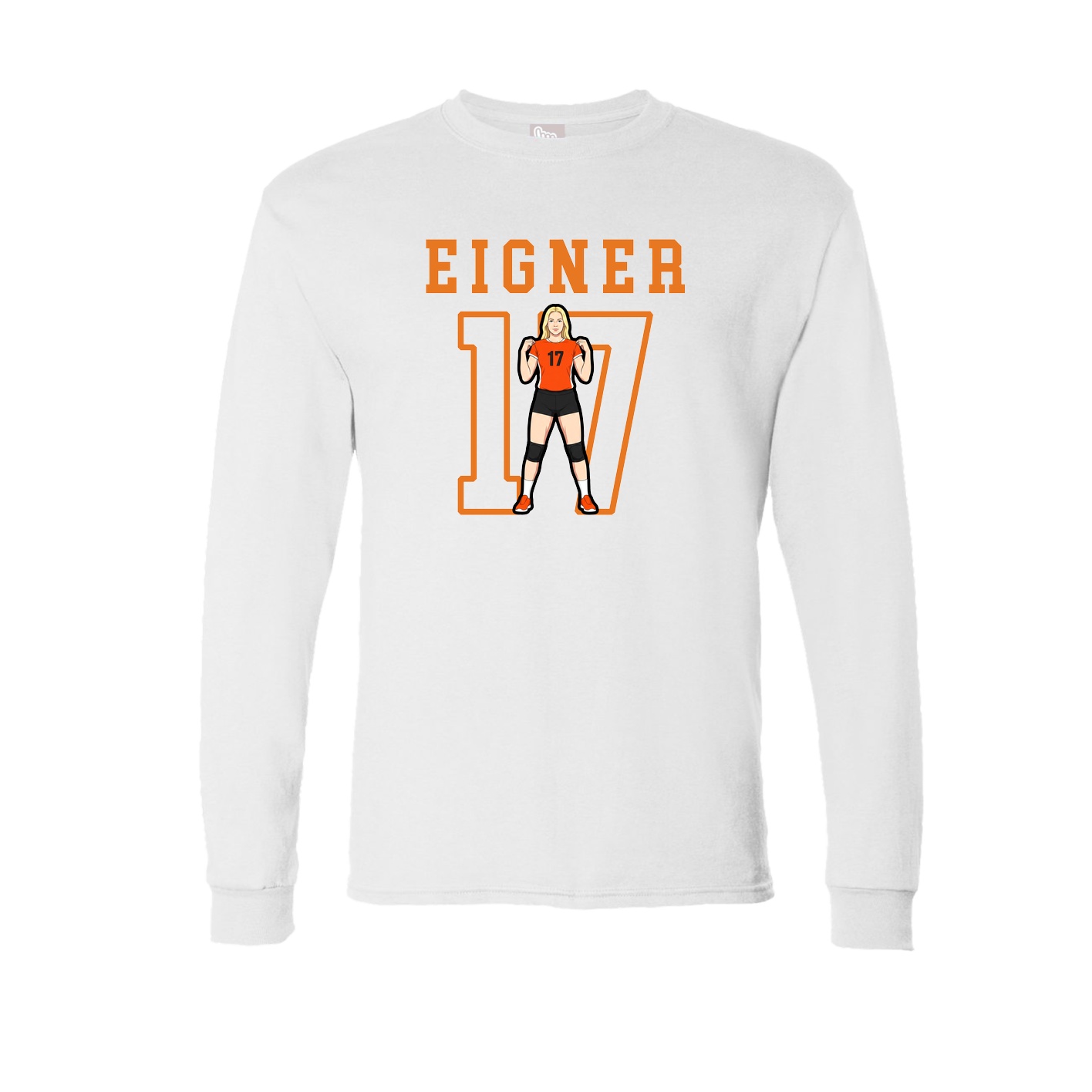 Long Sleeve Tee — Shirsey in White