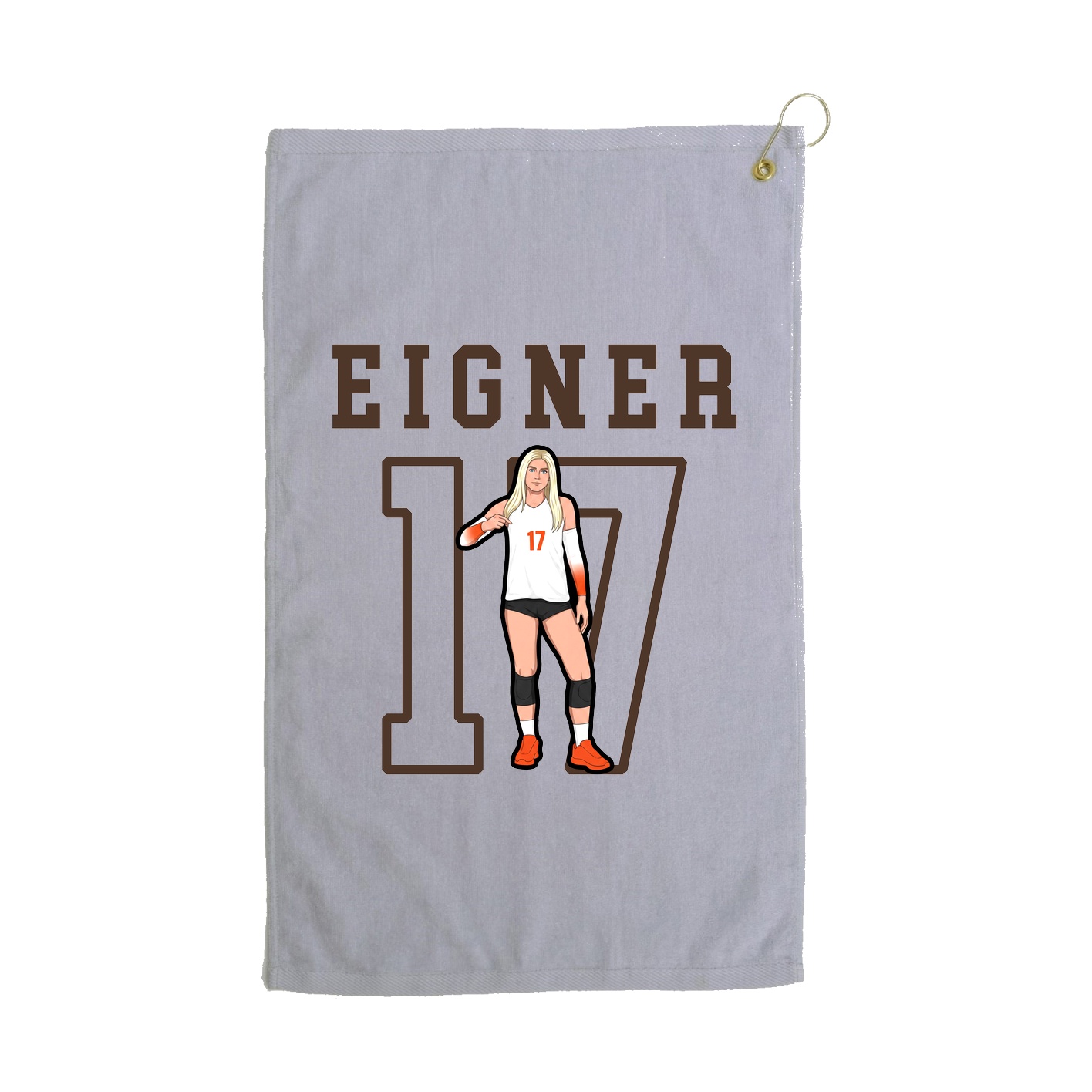 Golf Towel — Shirsey in Grey