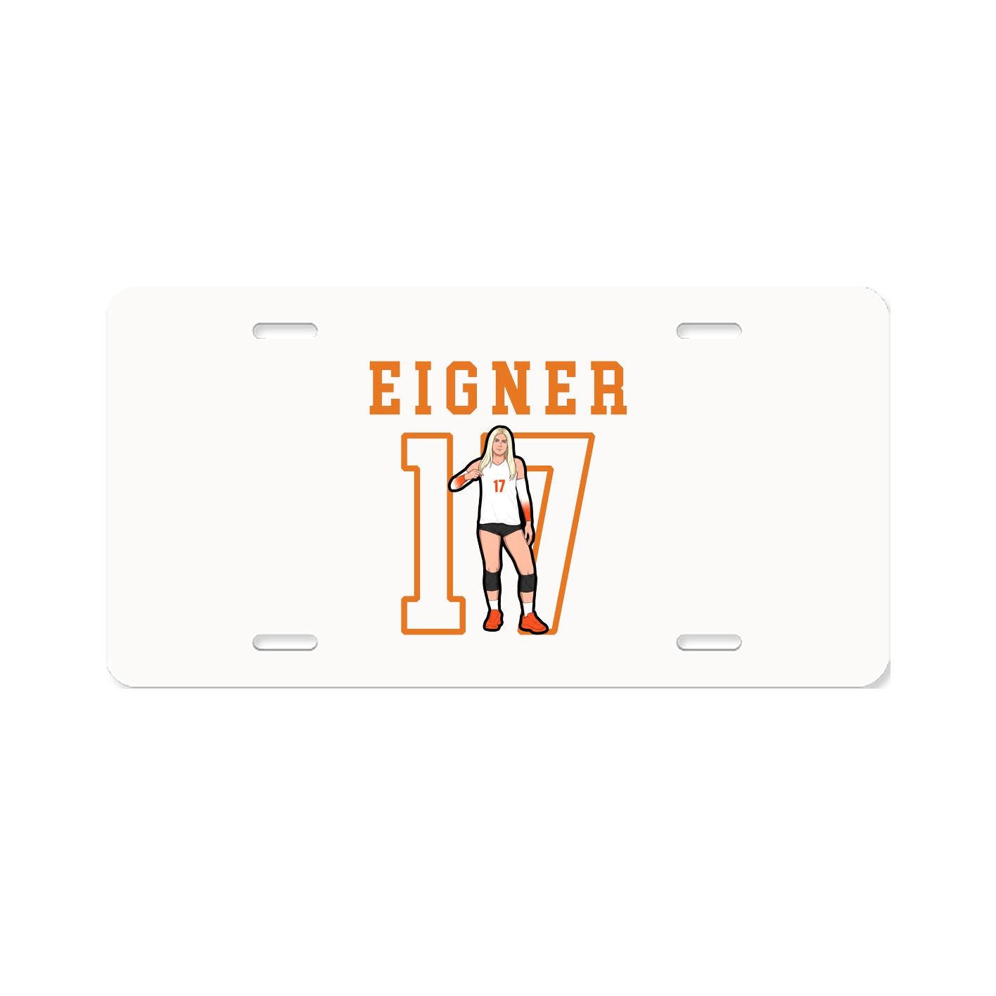License Plate — Shirsey in Classic