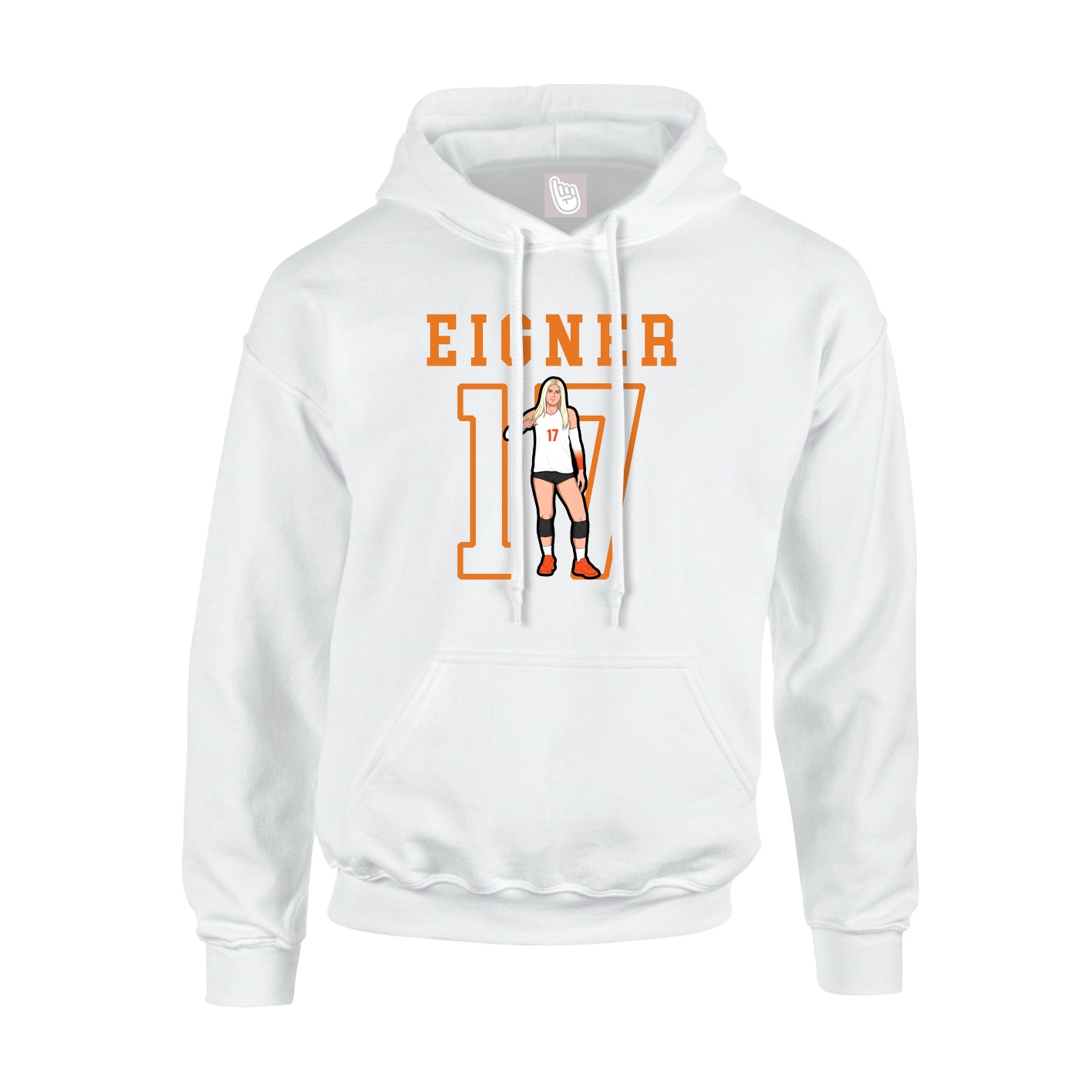 Youth Hoodie — Shirsey in White