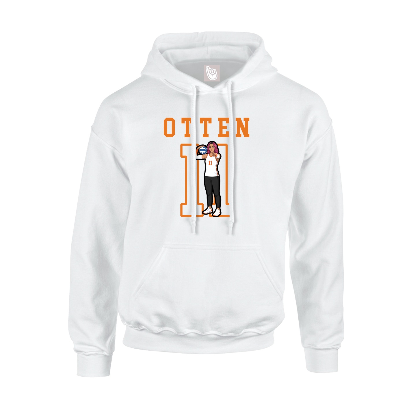 Youth Hoodie — Shirsey in White