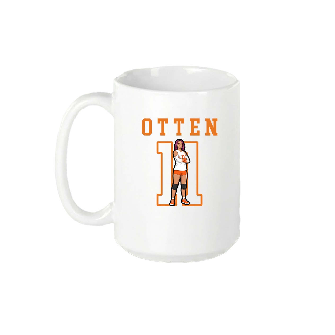 15oz Coffee Mug — Shirsey in White