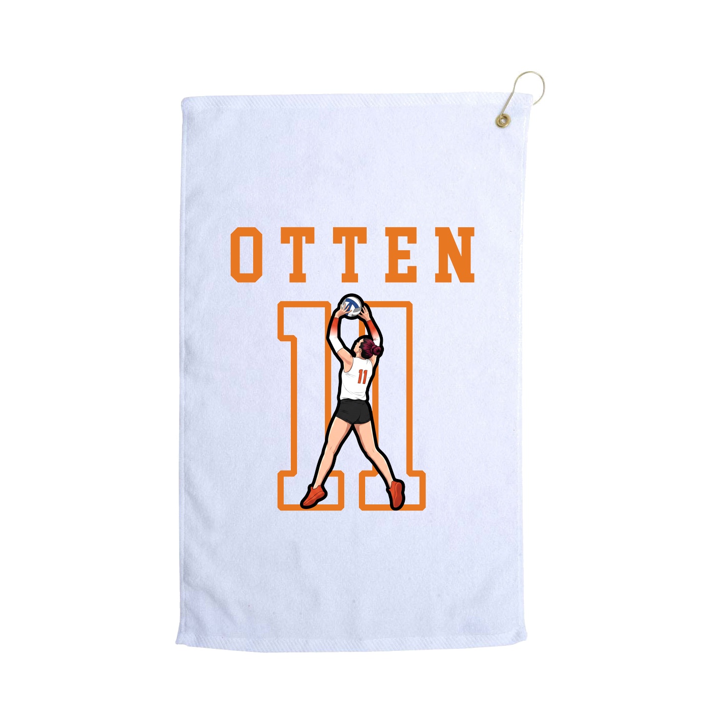 Golf Towel — Shirsey in White
