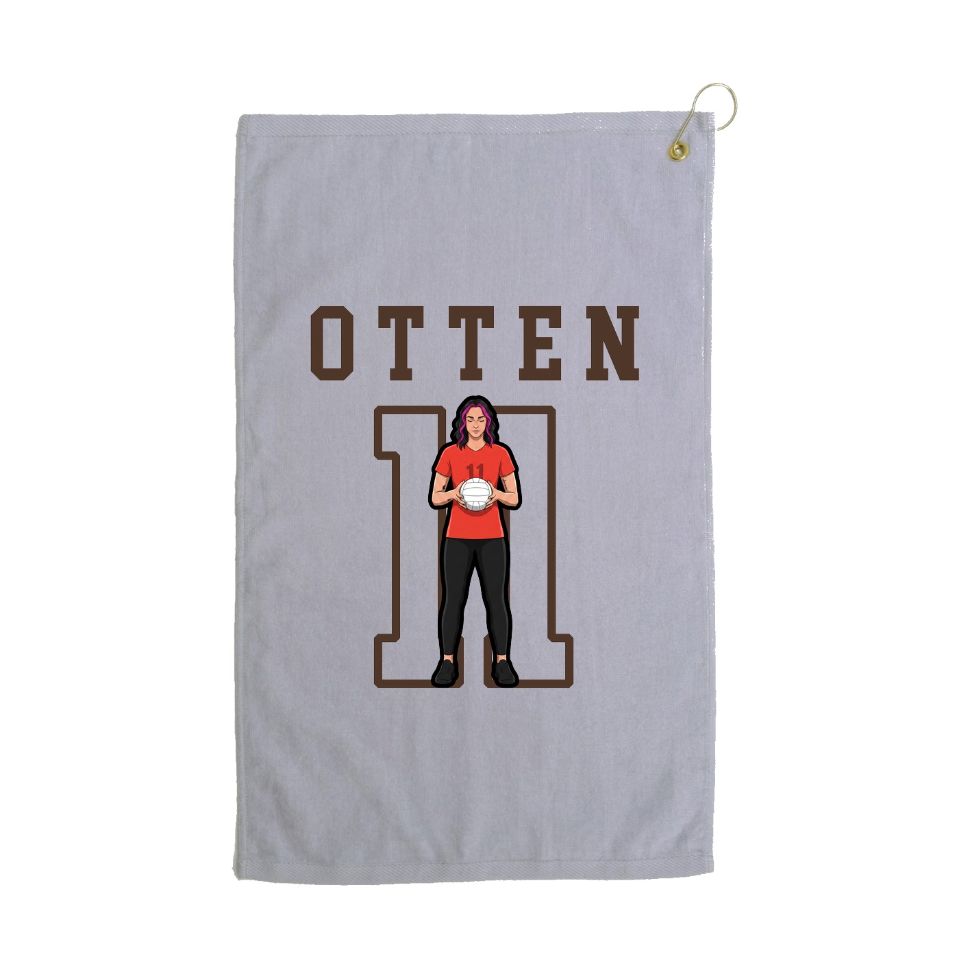 Golf Towel — Shirsey in Grey