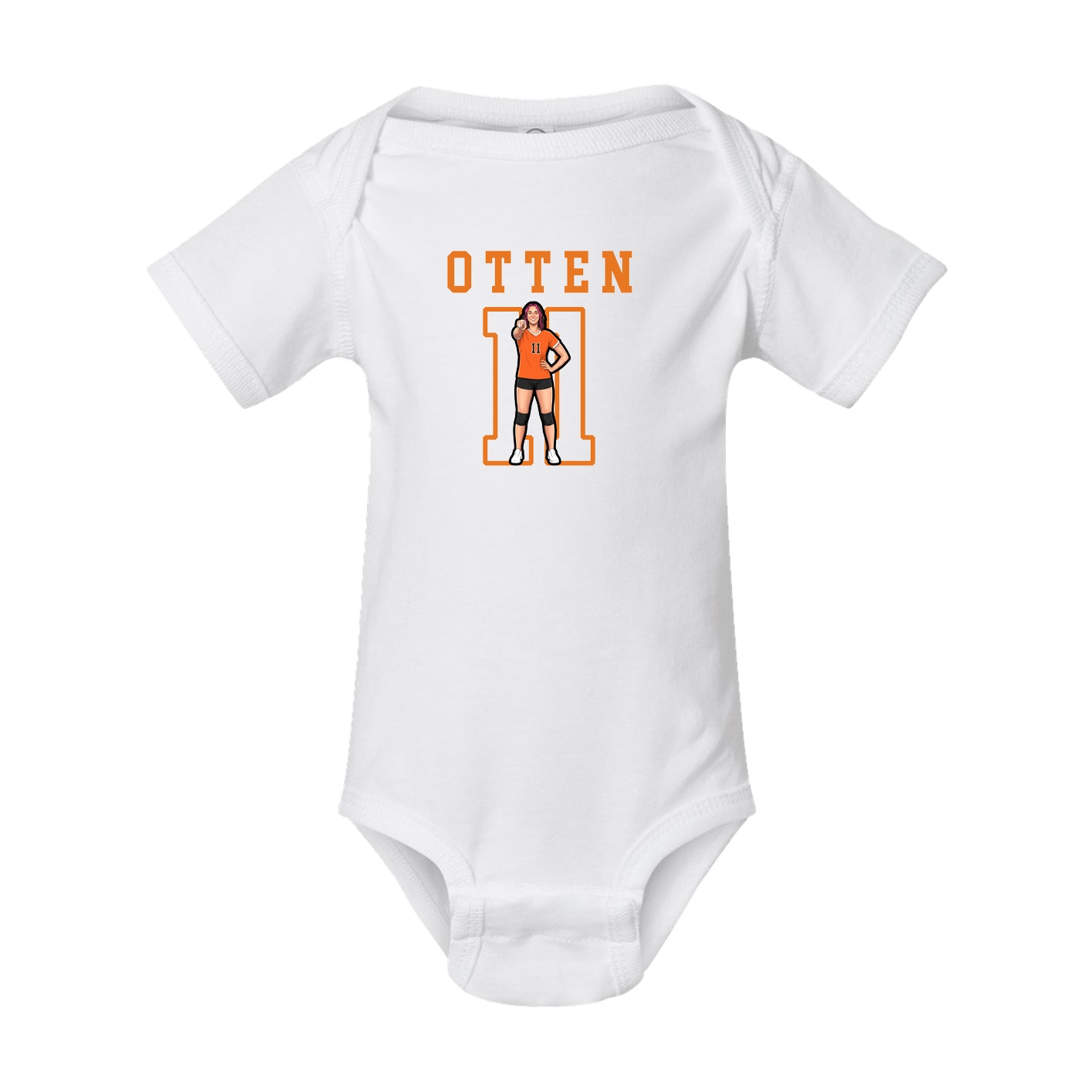 Baby Onesie — Shirsey in White