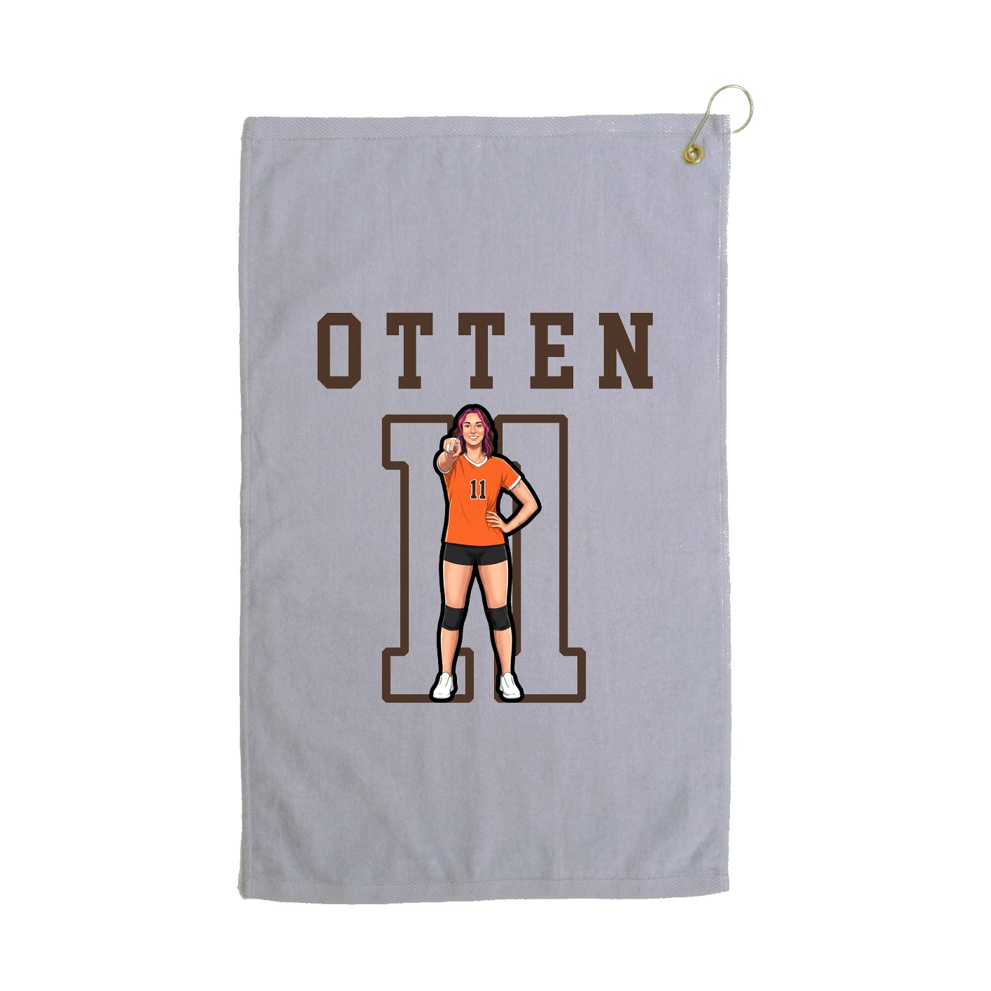 Golf Towel — Shirsey in Grey