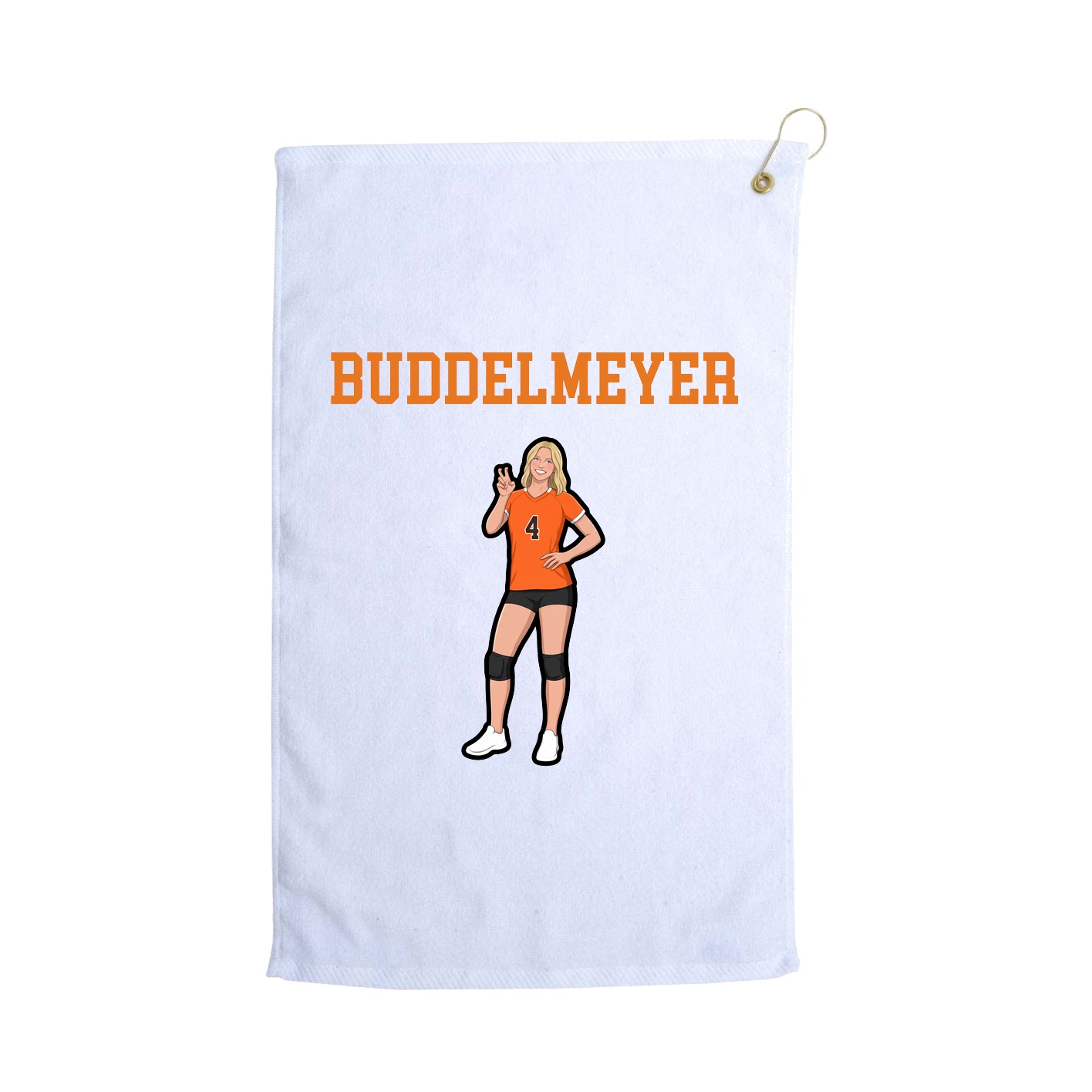 Golf Towel — Shirsey in White