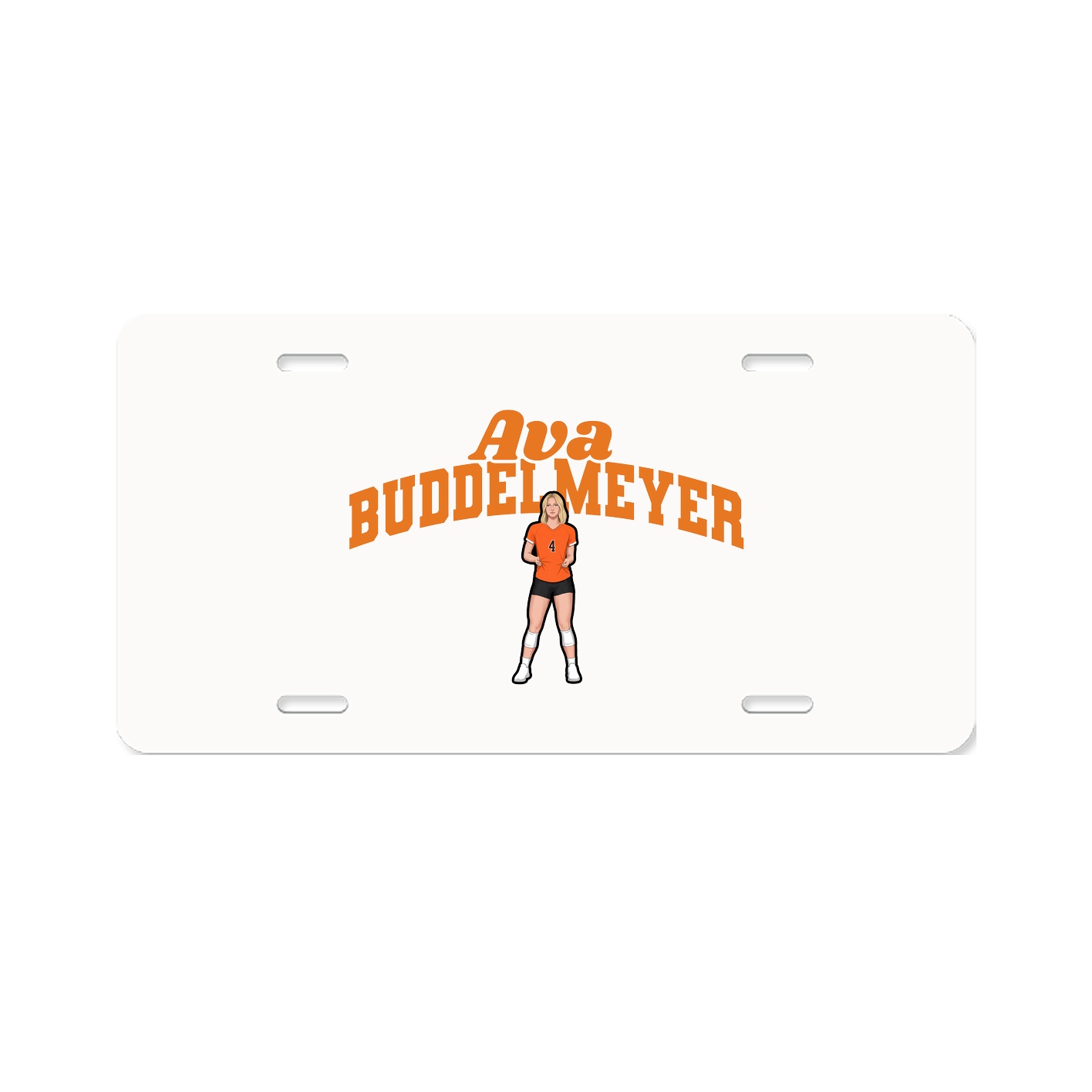License Plate — Signature Arch in Classic