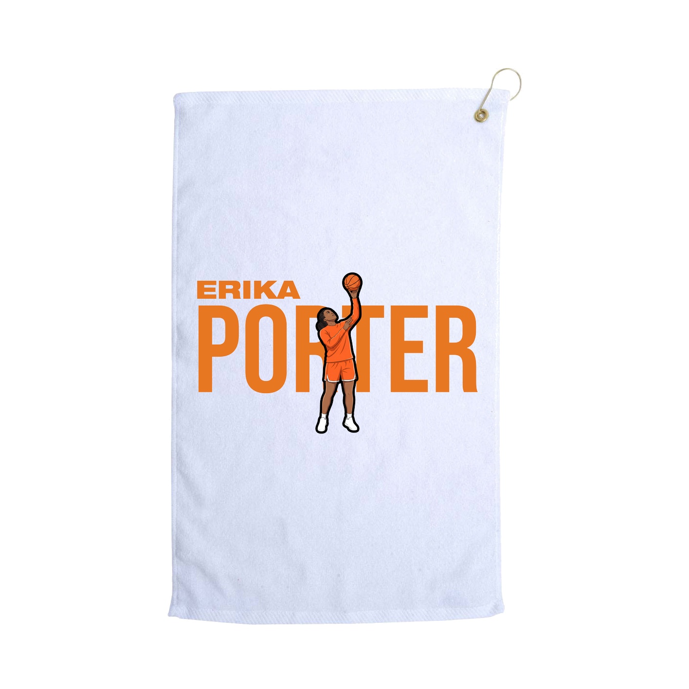 Golf Towel — Player Name in White