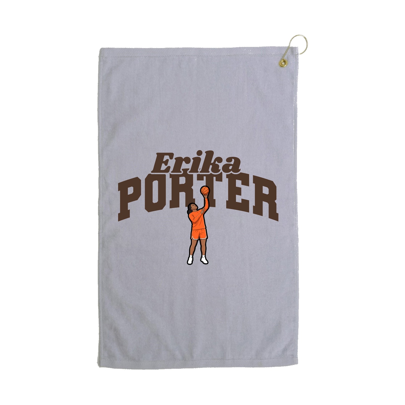 Golf Towel — Signature Arch in Grey