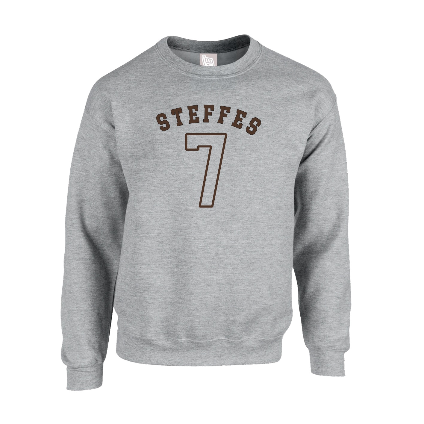 Fleece Crew — Shirsey Arch in Grey