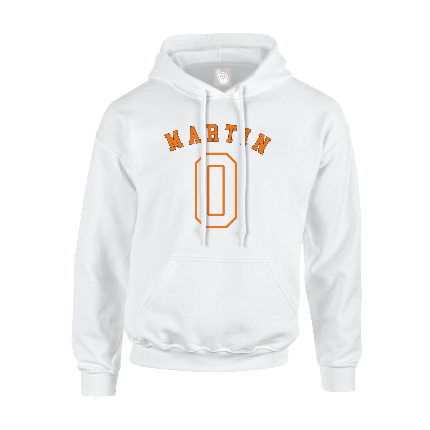 Hoodie — Shirsey Arch in White