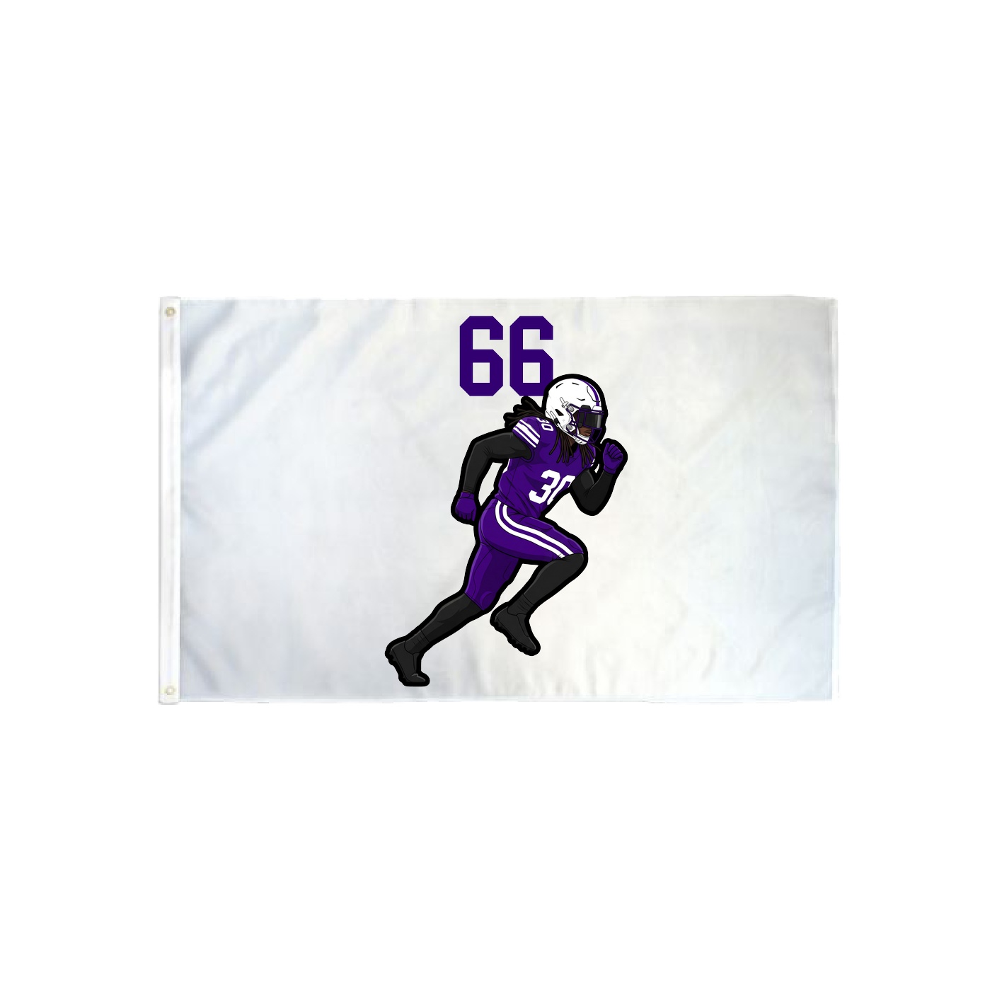 3x5 Flag — Number Top in Classic
