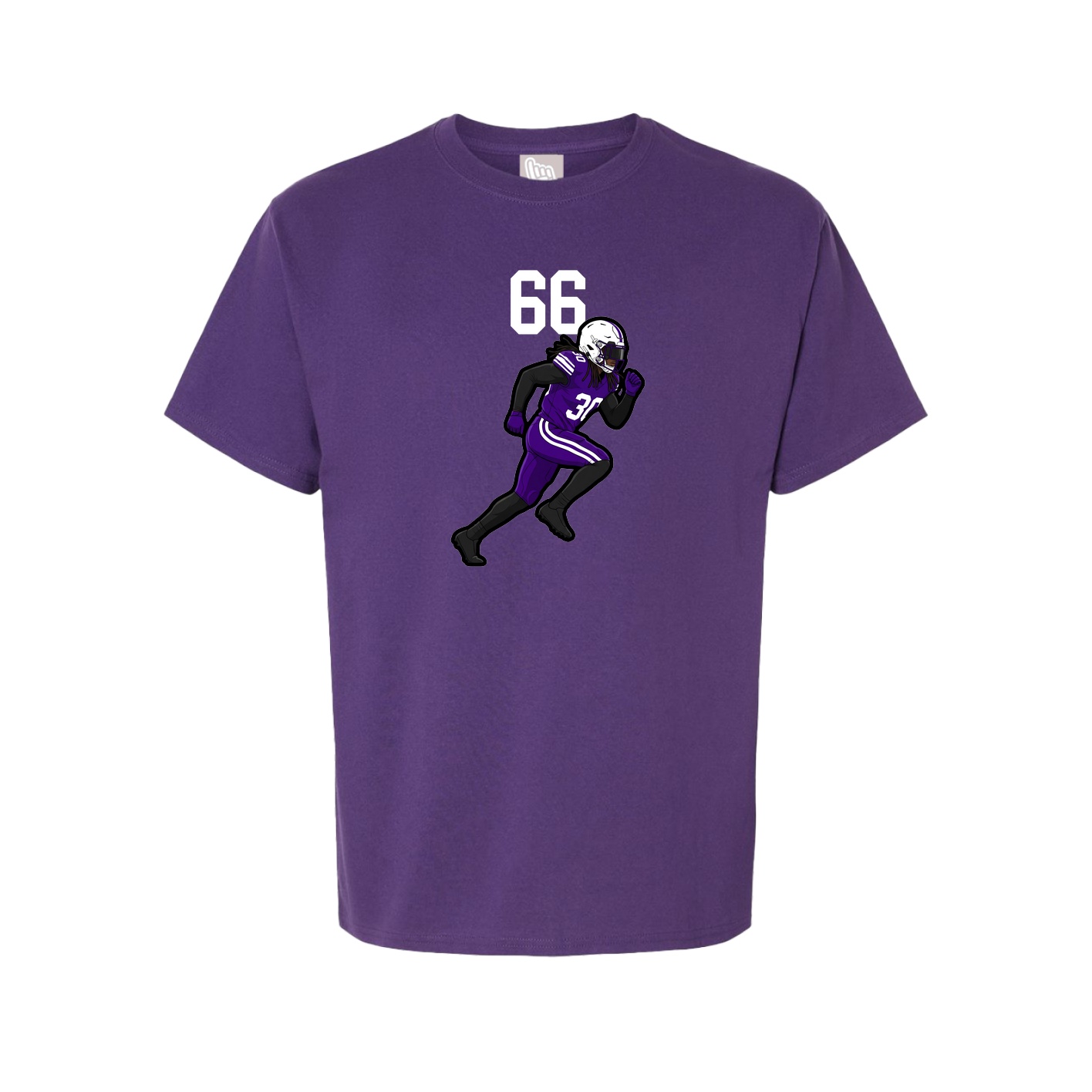 Tee — Number Top in Purple