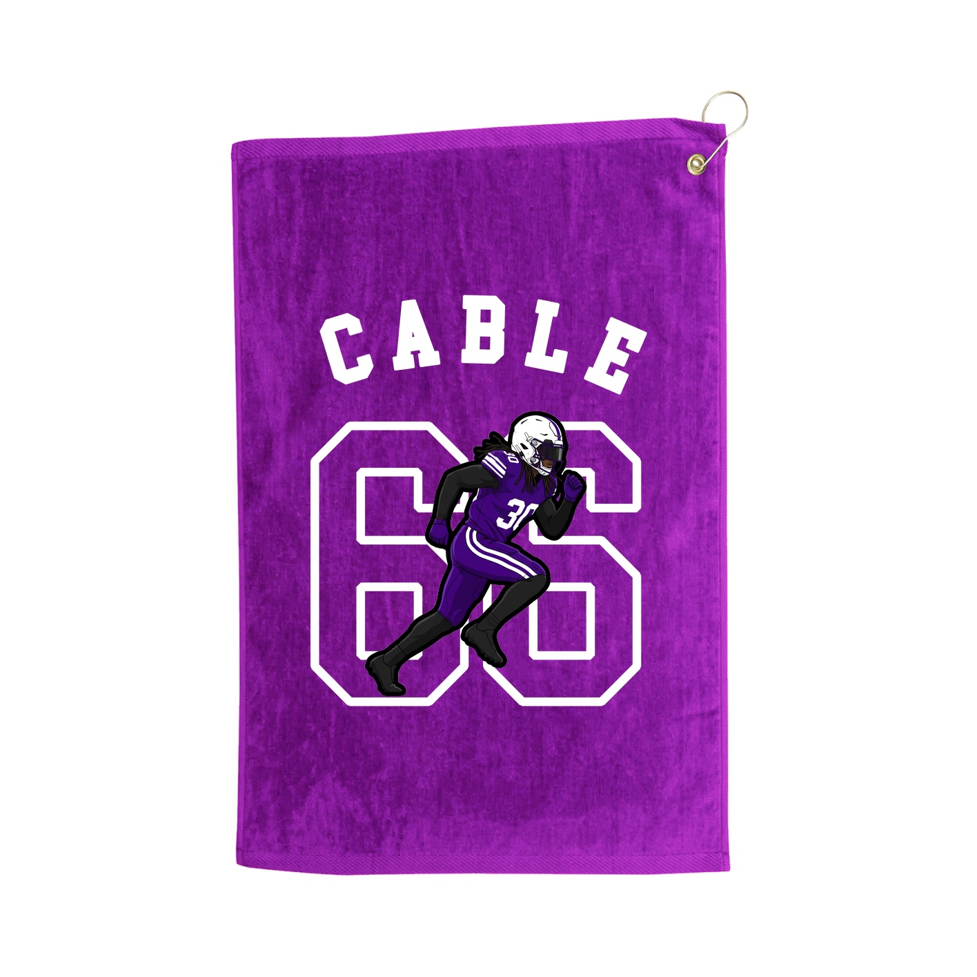 Golf Towel — Shirsey Arch in Purple