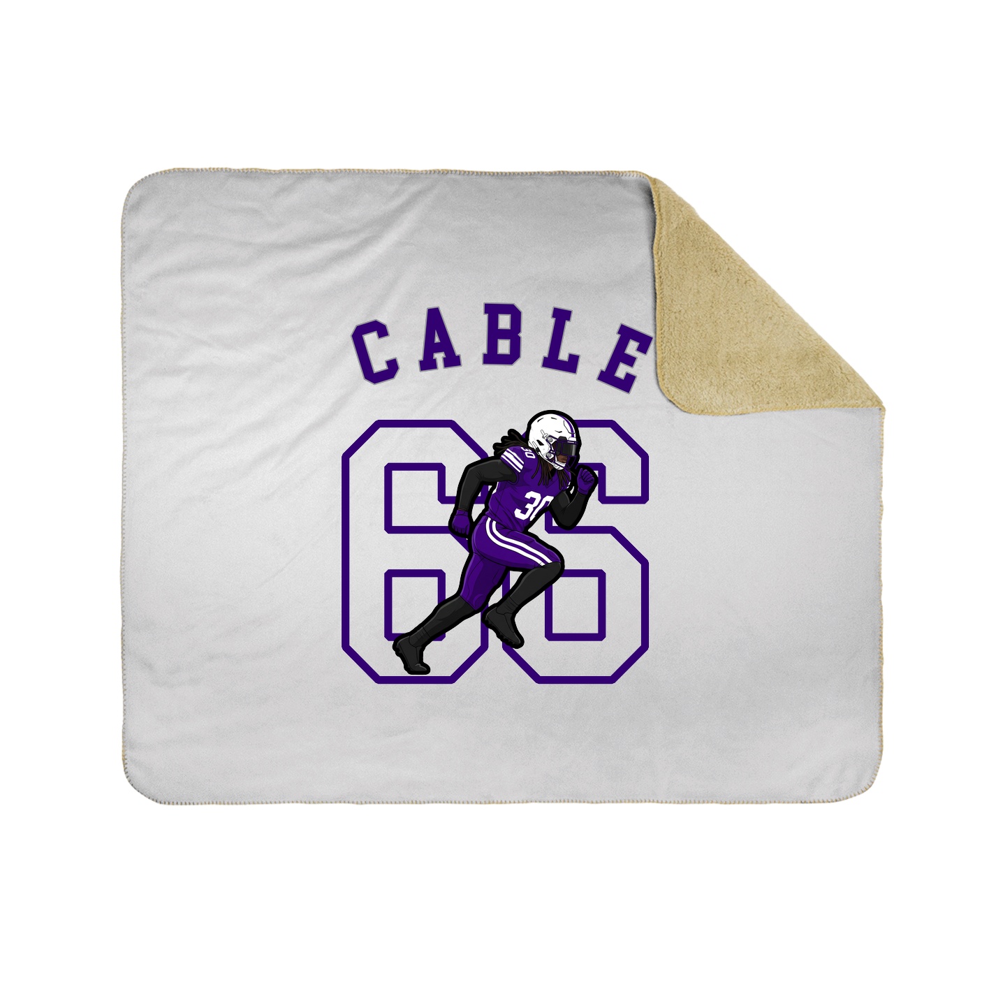 Throw Blanket — Shirsey Arch in White
