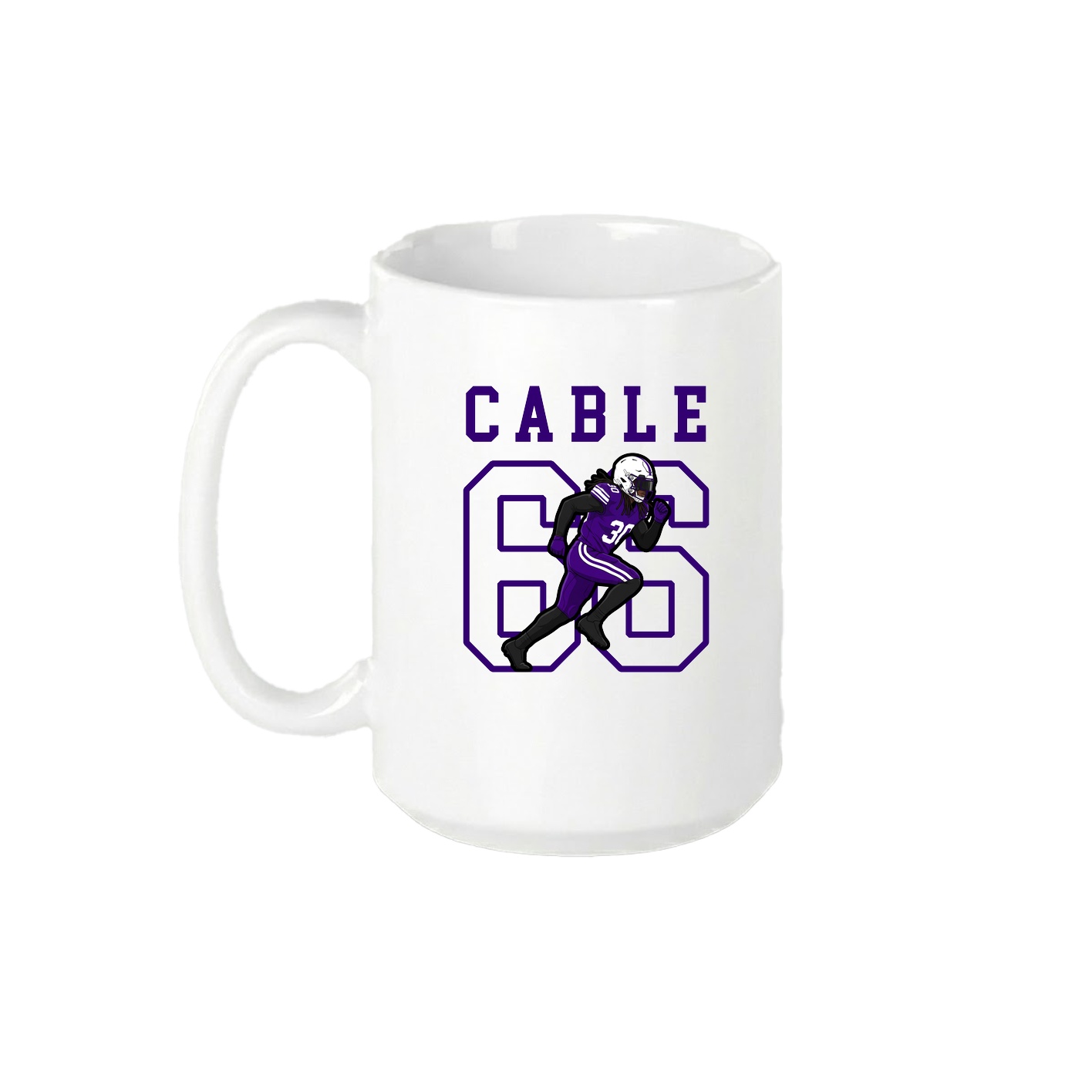 15oz Coffee Mug — Shirsey in White