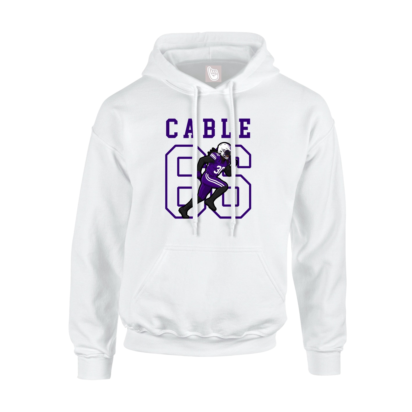 Youth Hoodie — Shirsey in White