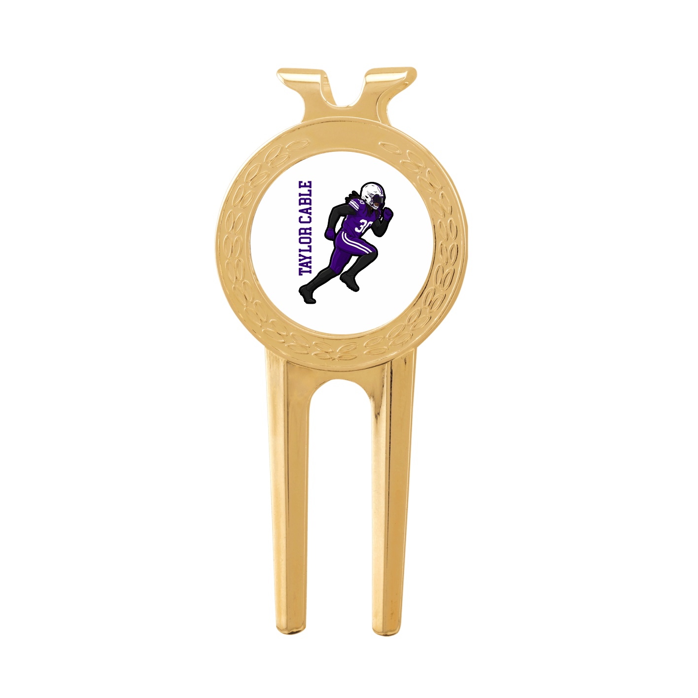 Divot Tool with Ball Marker — Name Vertical in Classic