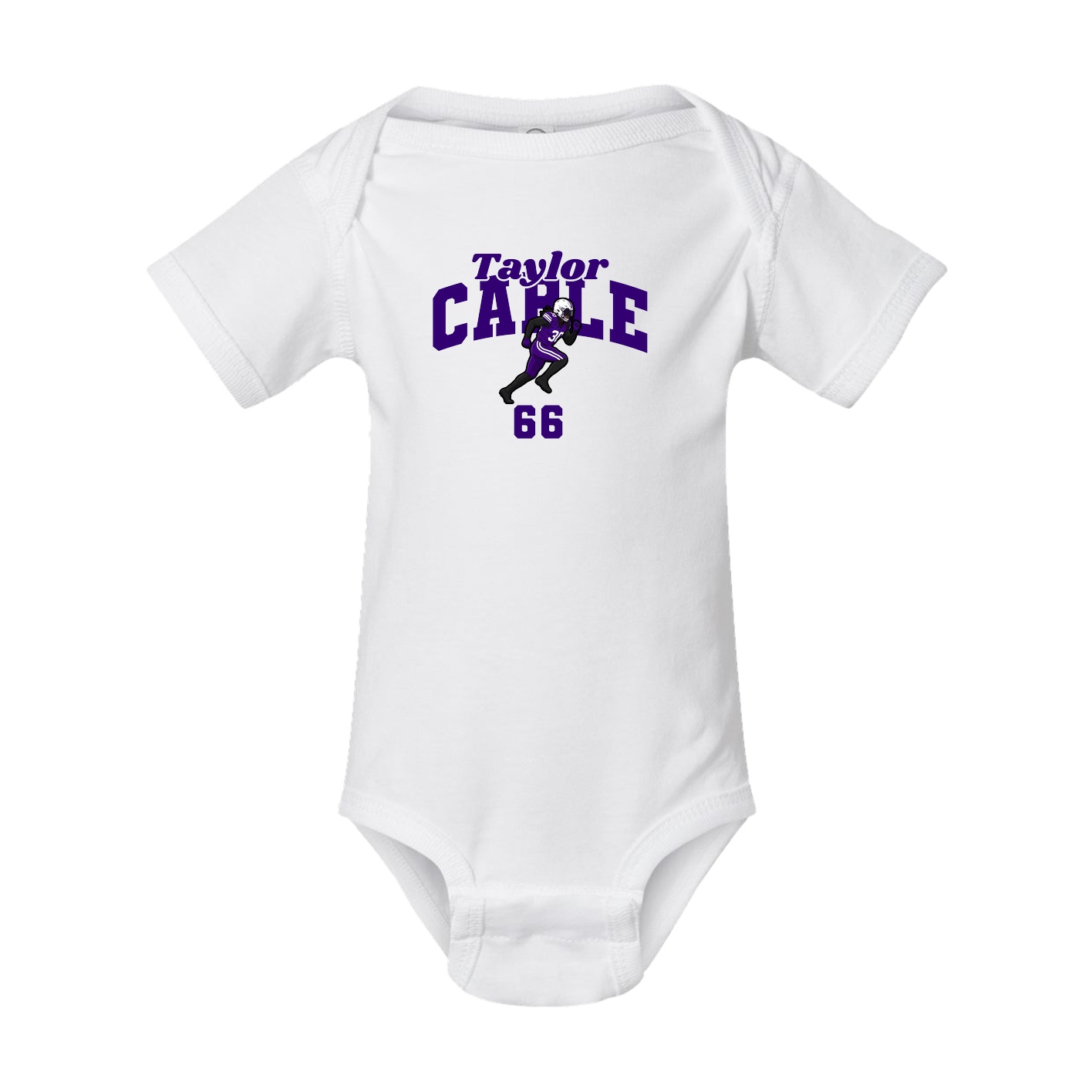 Baby Onesie — Signature Arch in White