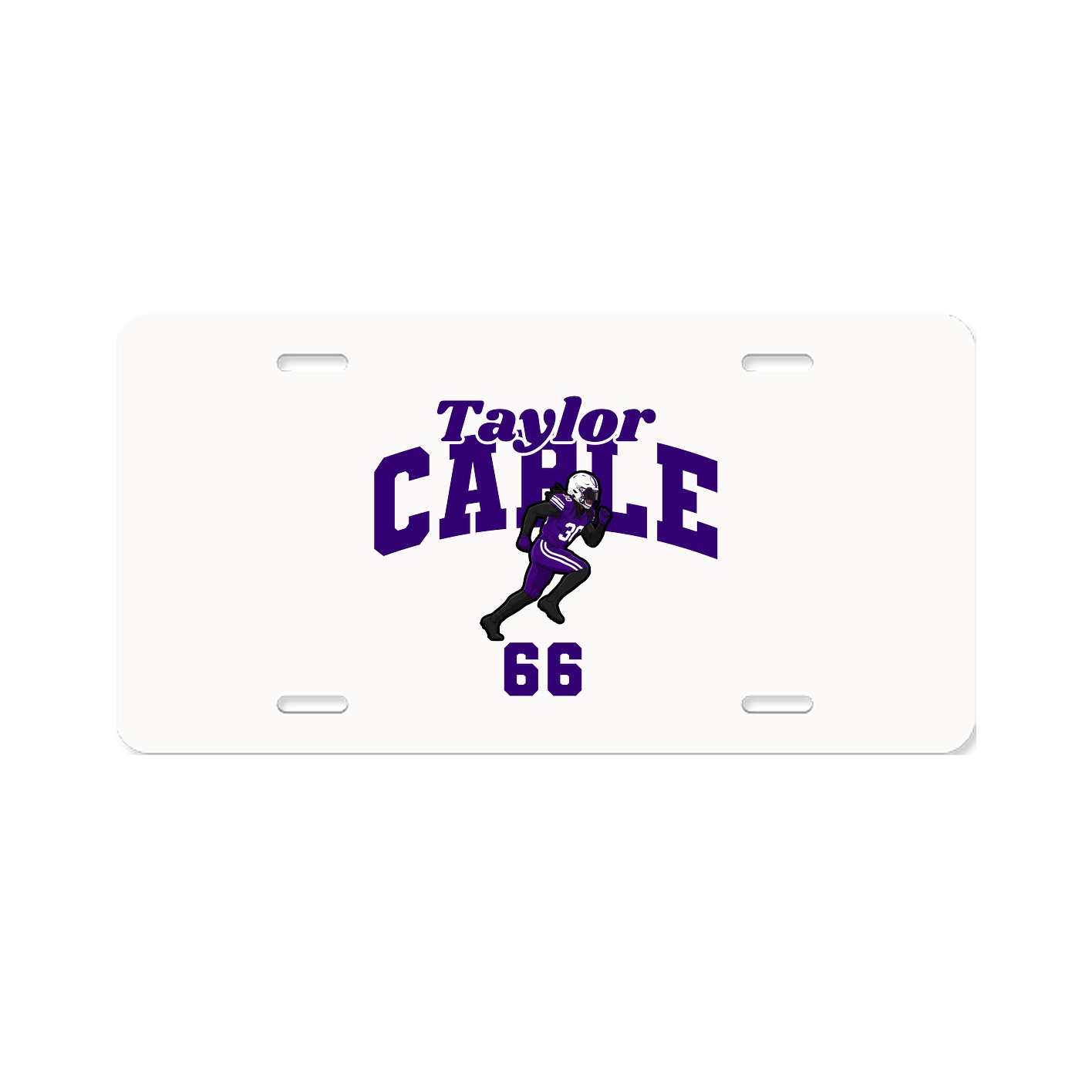 License Plate — Signature Arch in Classic