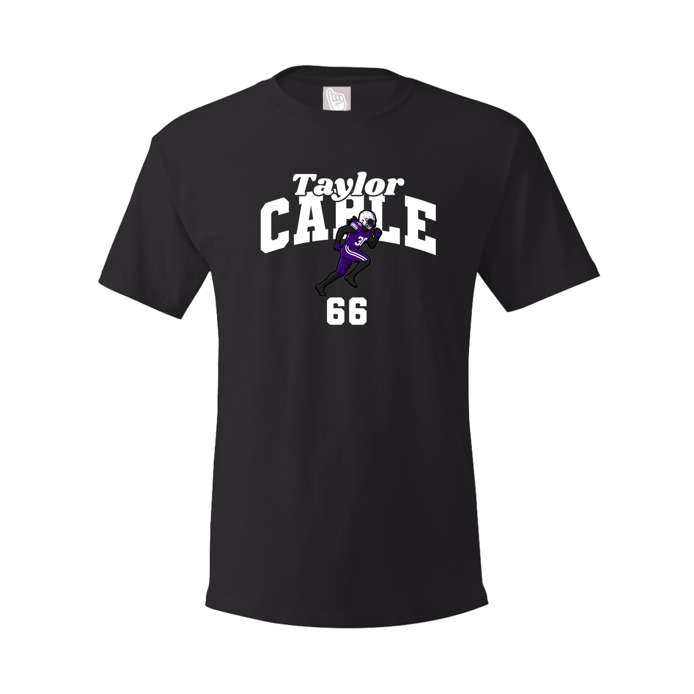 Tee — Signature Arch in Black