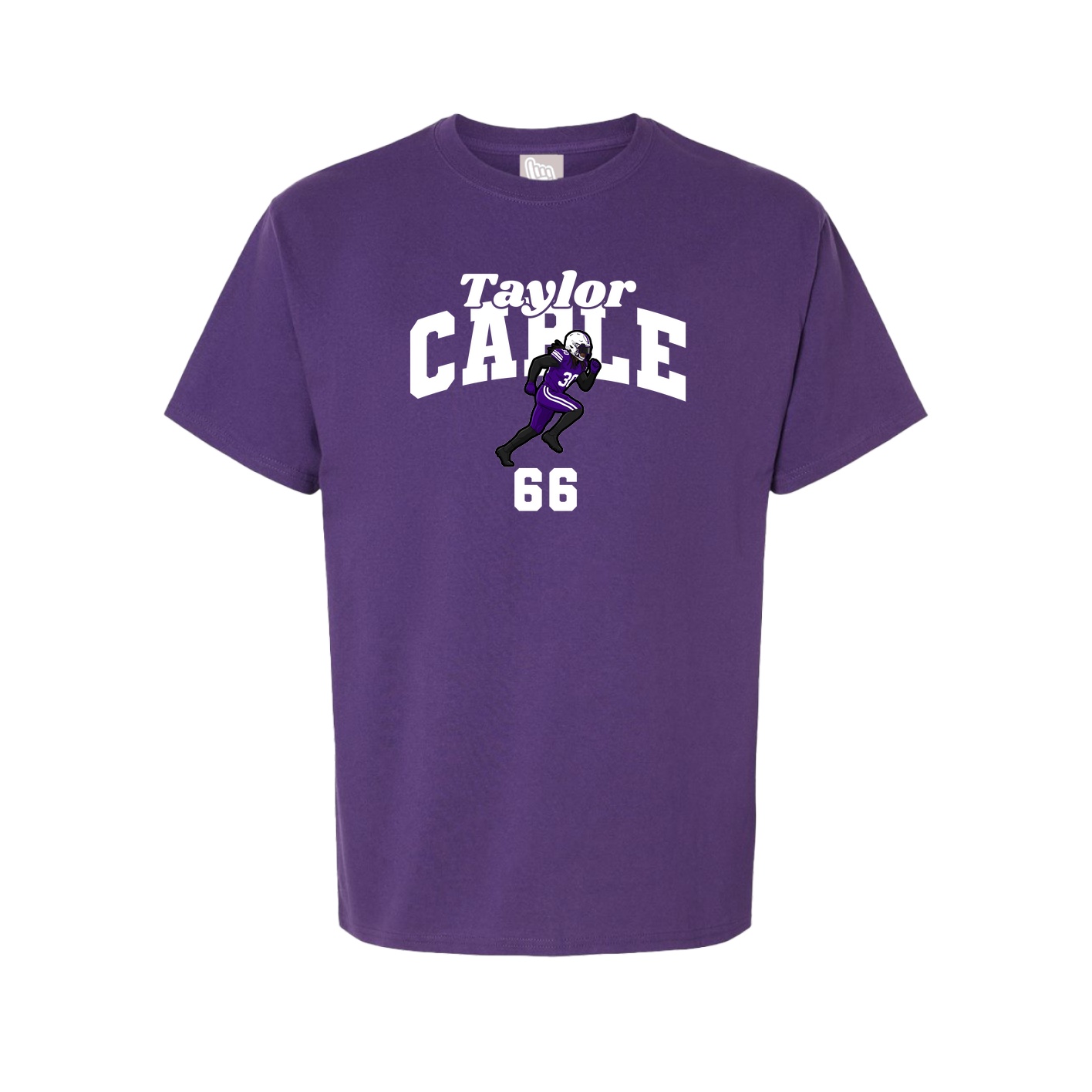 Youth Tee — Signature Arch in Purple