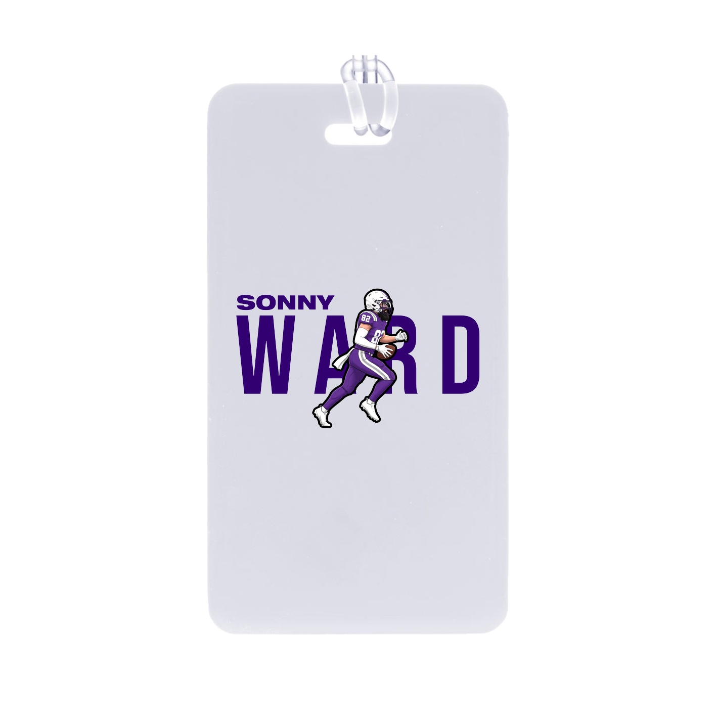 Bag Tag — Player Name in Classic