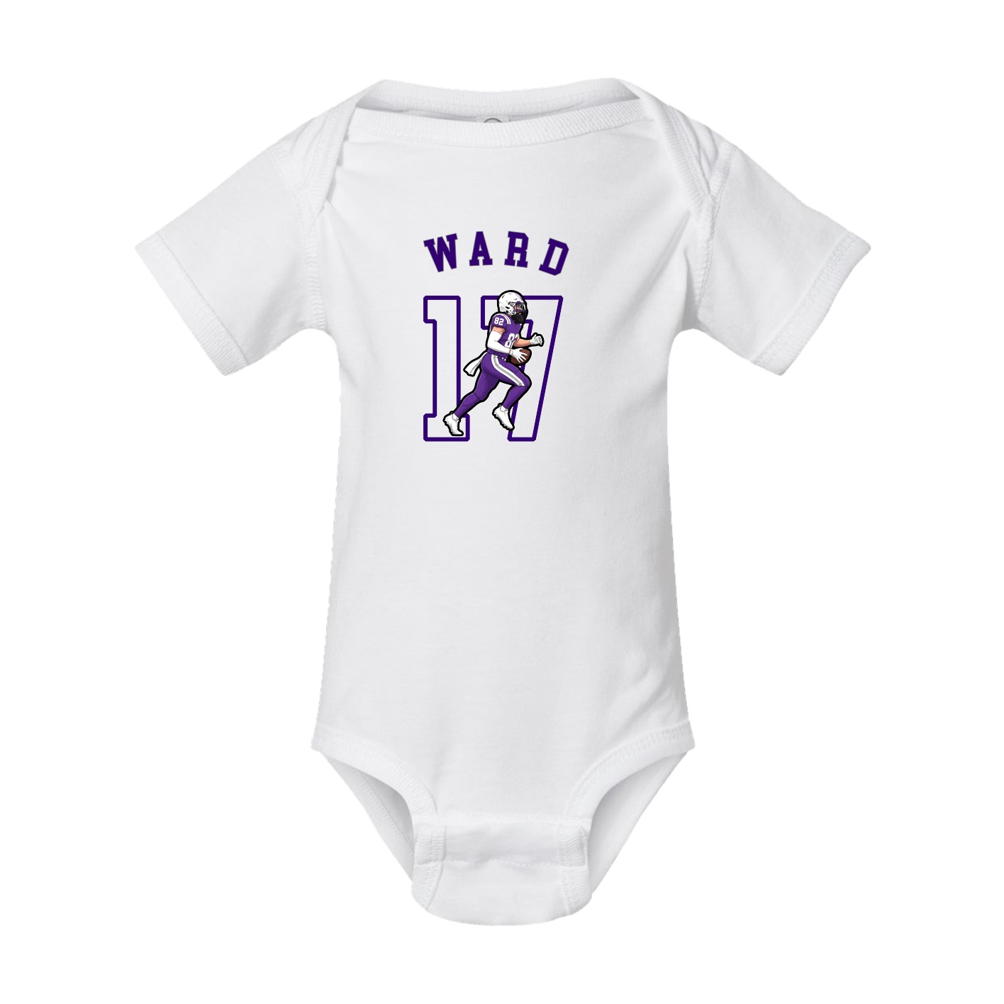 Baby Onesie — Shirsey Arch in White