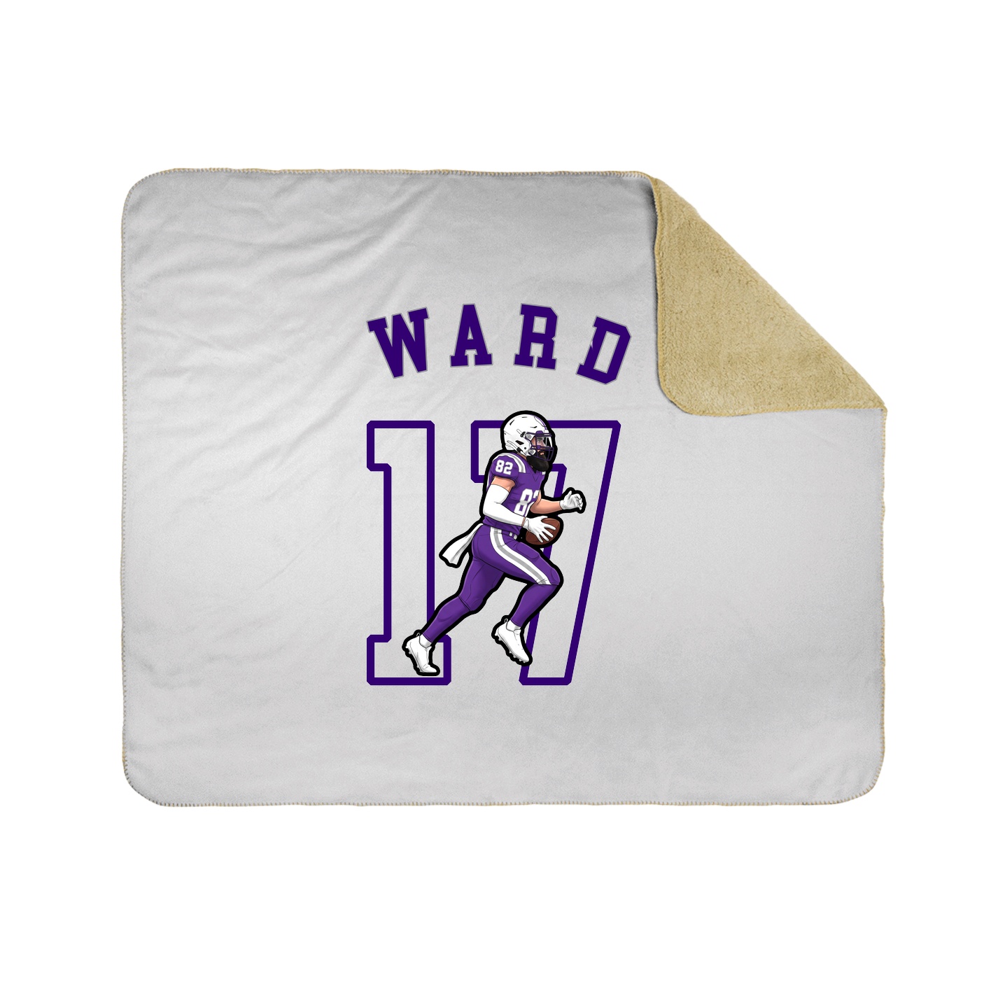 Throw Blanket — Shirsey Arch in White