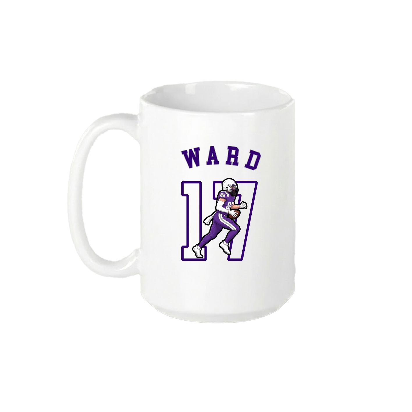 15oz Coffee Mug — Shirsey Arch in White