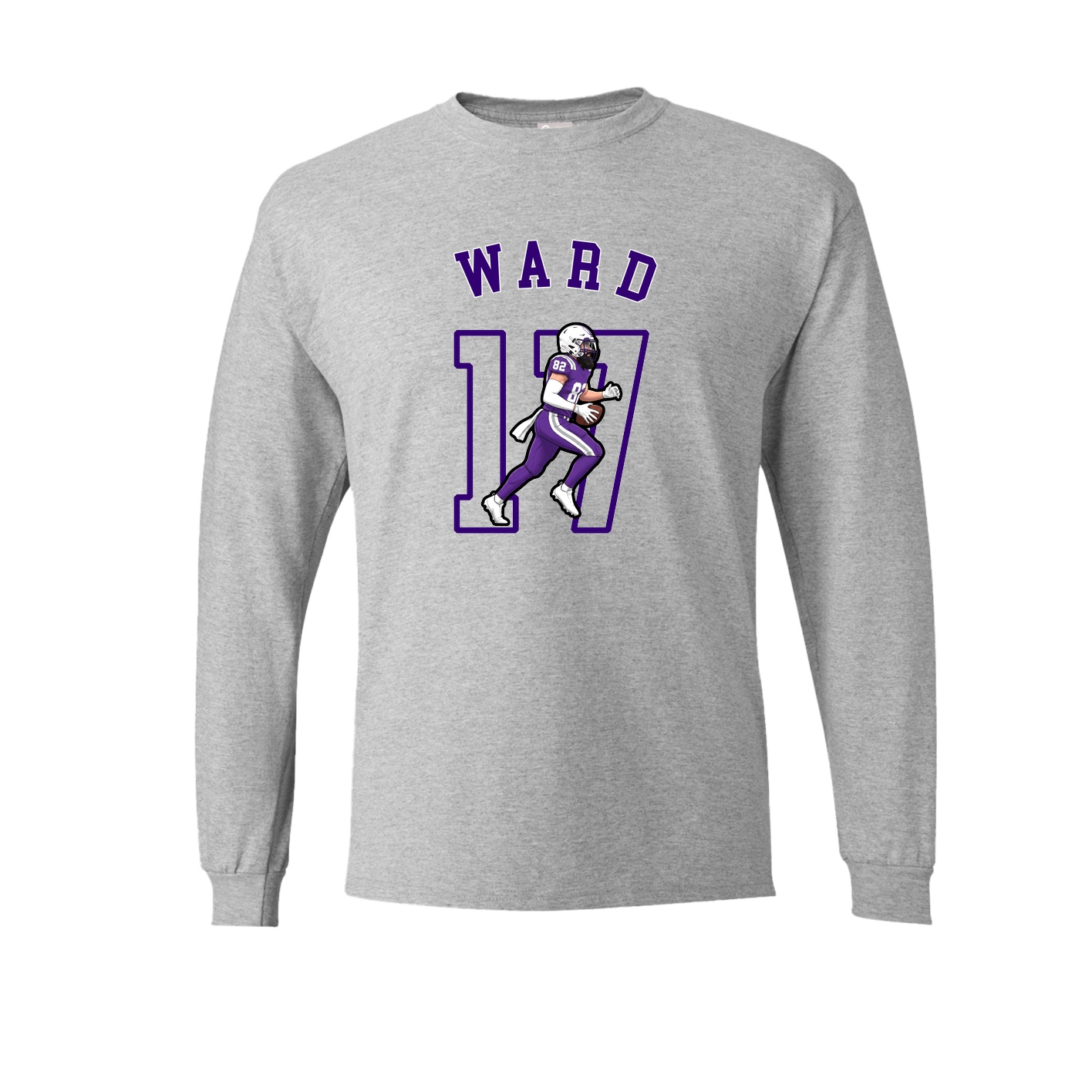 Long Sleeve Tee — Shirsey Arch in Grey