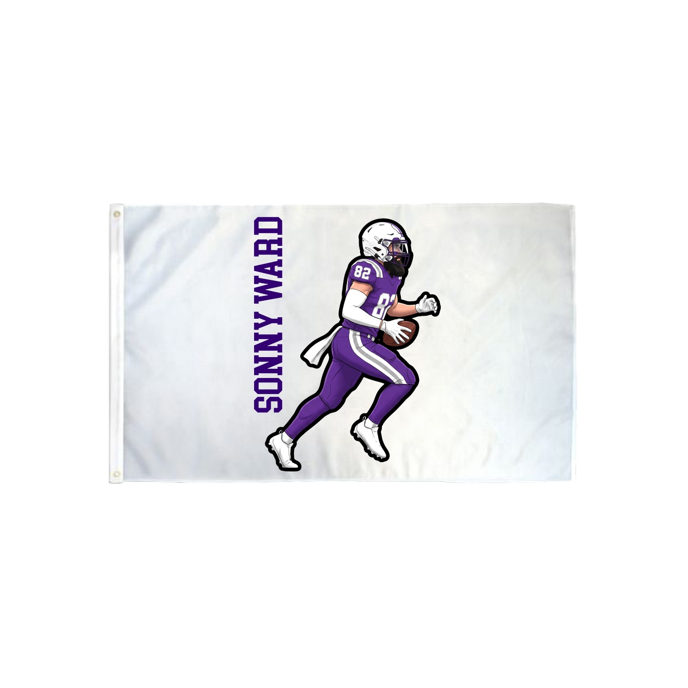3x5 Flag — Name Vertical in Classic