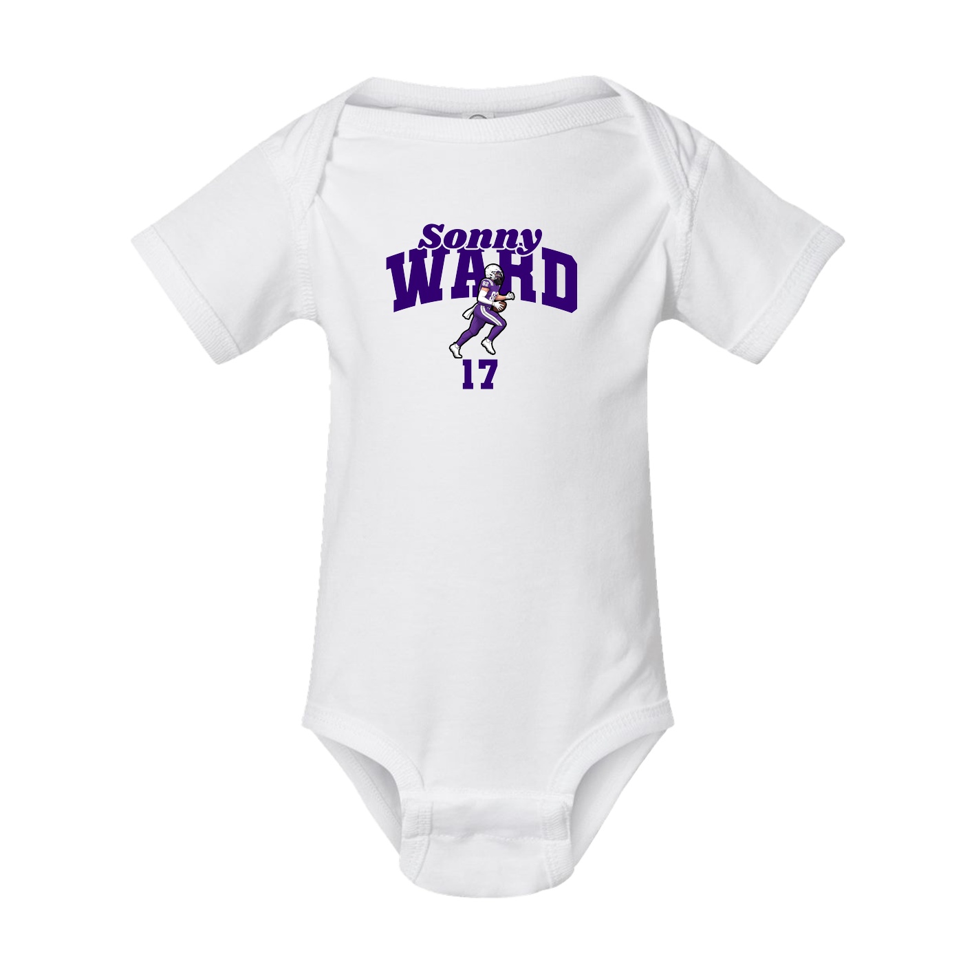 Baby Onesie — Signature Arch in White