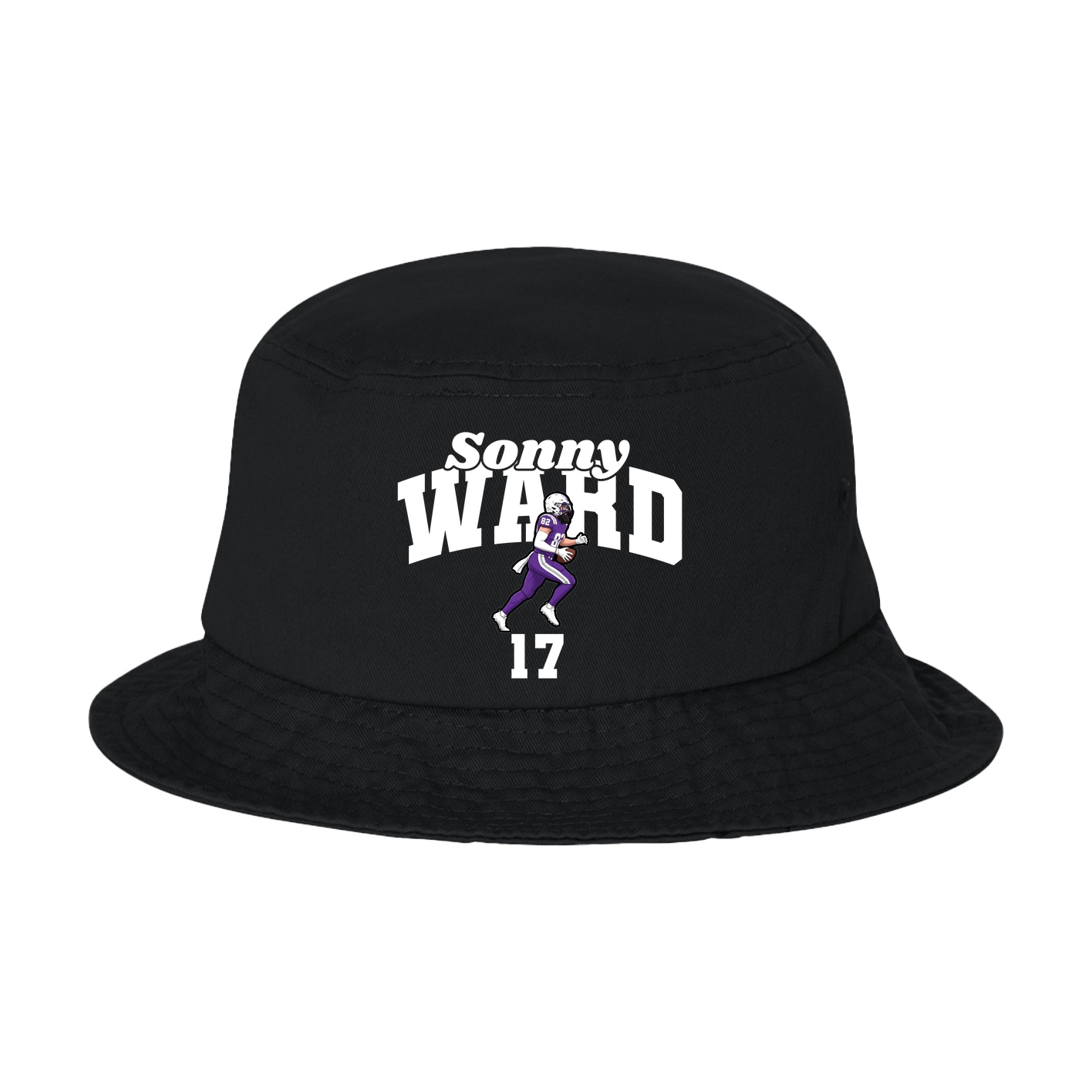 Bucket Cap — Signature Arch in Black