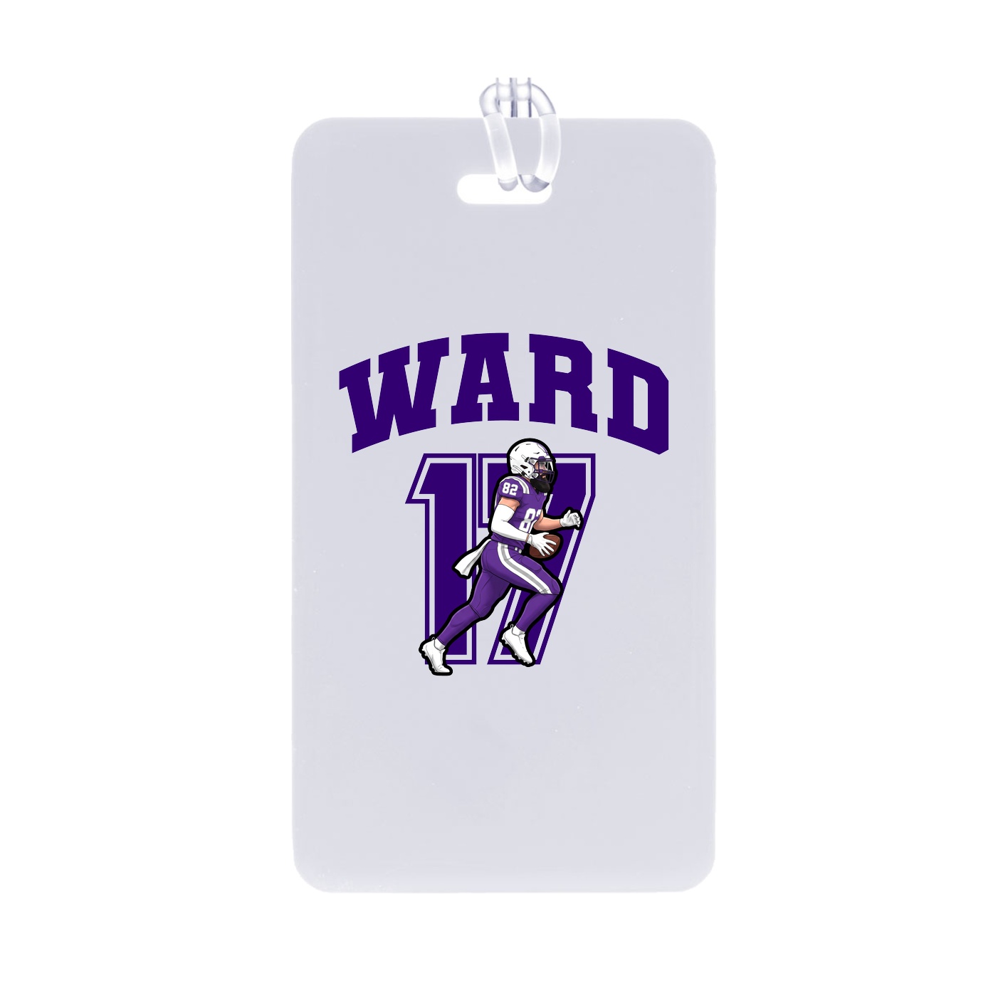 Bag Tag — Number in Classic