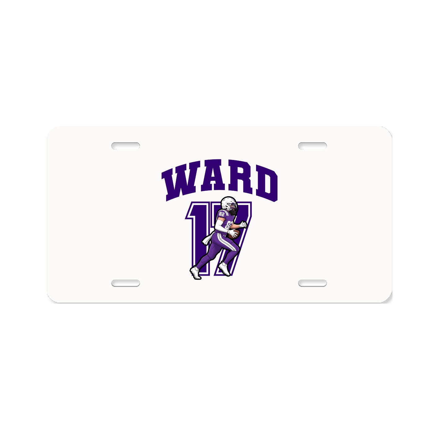 License Plate — Number in Classic